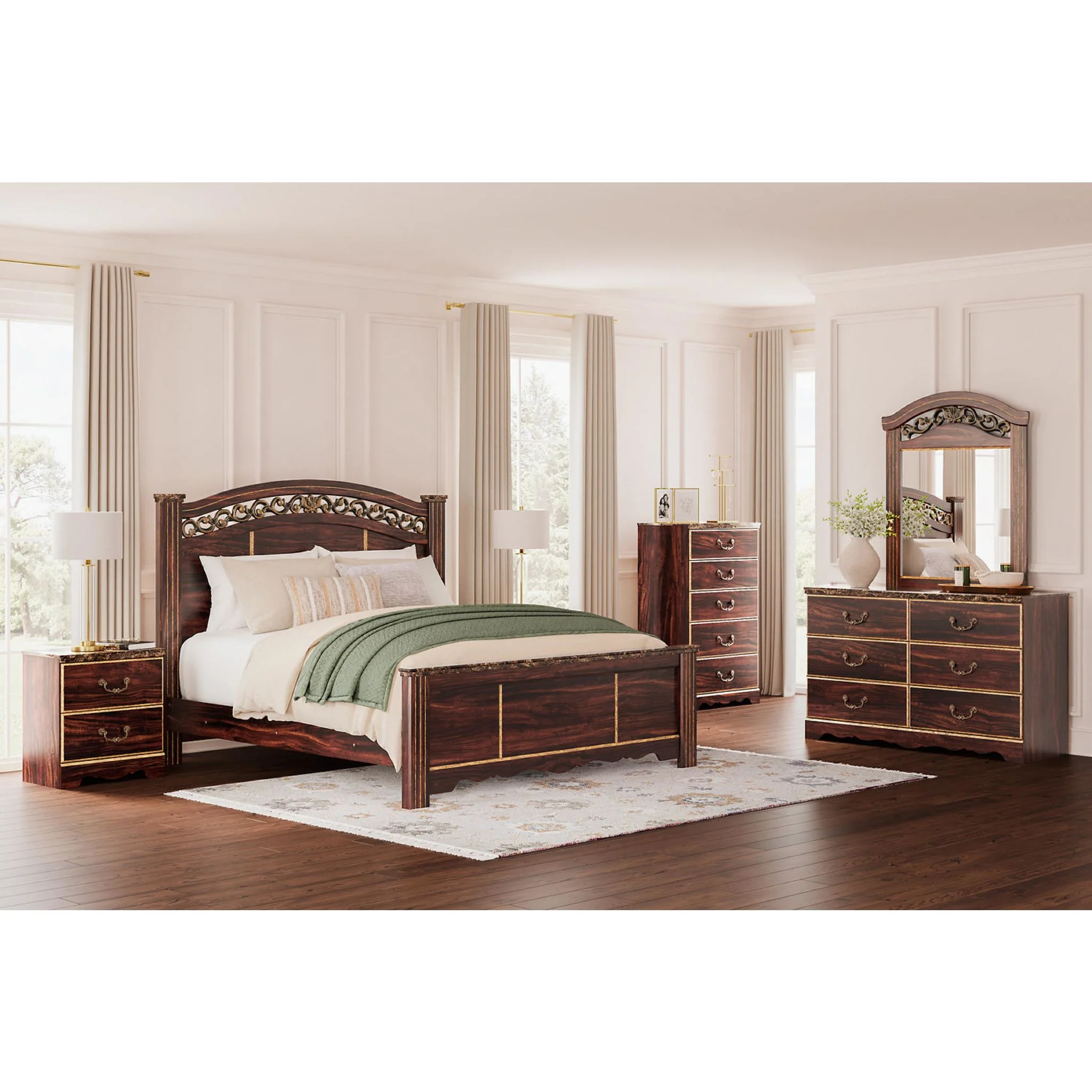 Glosmount Poster Bed - Two-tone - Image 25