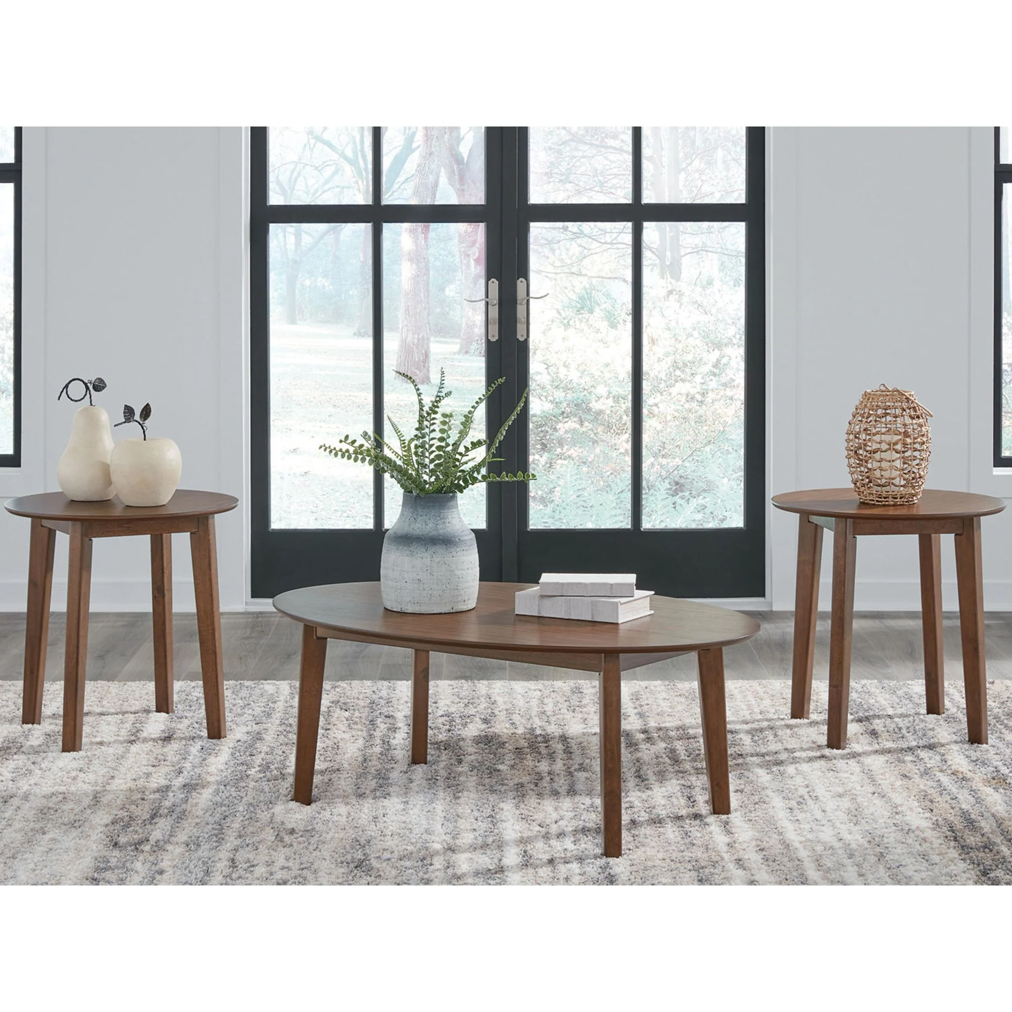 Gordonay 3 Pack Tables - Brown - Image 2