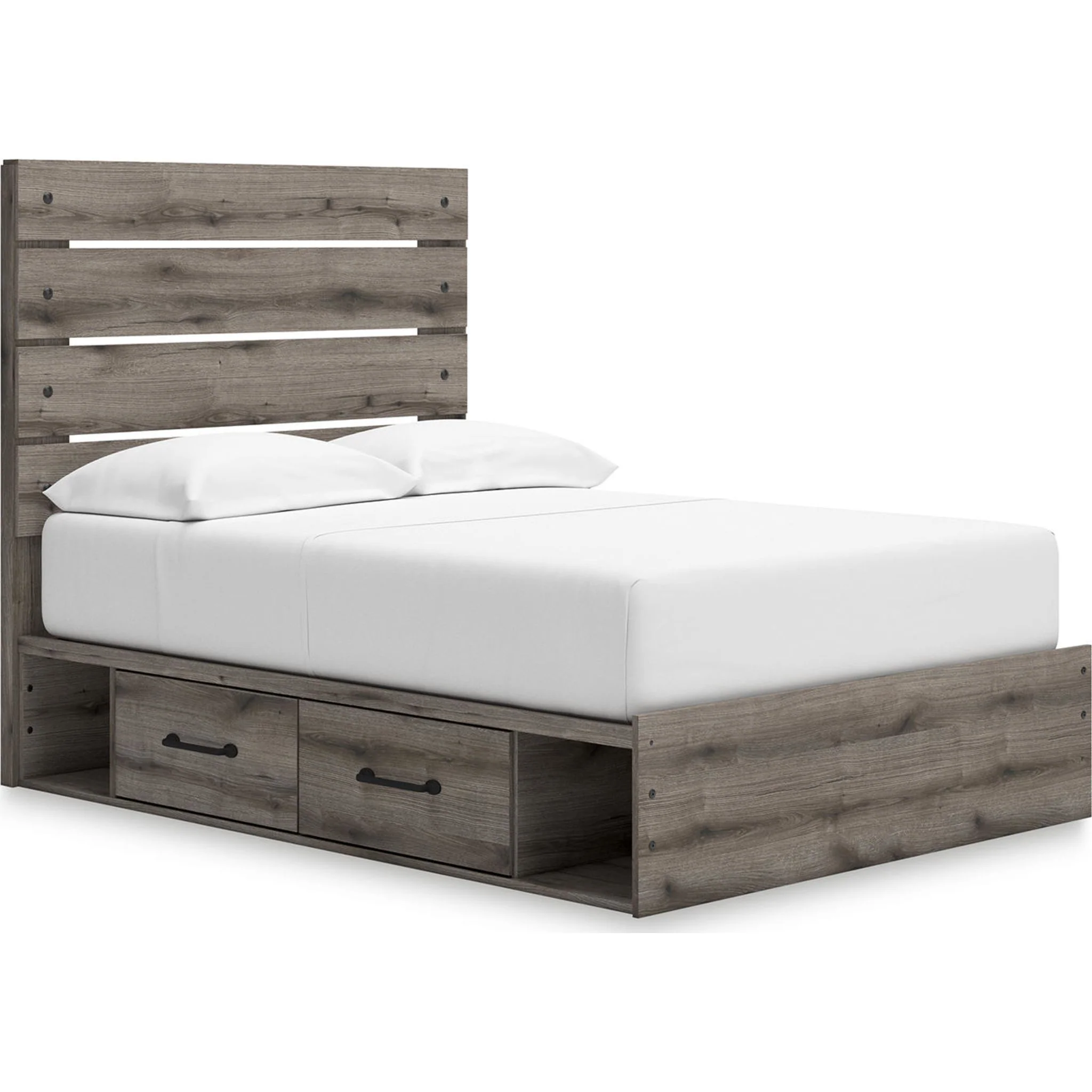 Graystorm 6 Piece Full Storage Bedroom - Brown Gray - Image 14