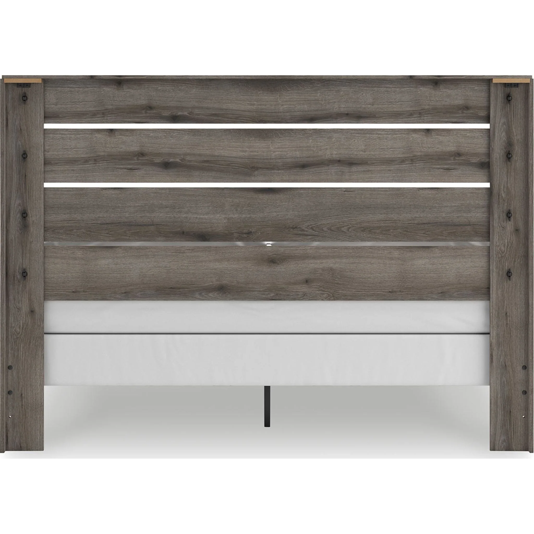 Graystorm 6 Piece King Panel Bedroom - Brown Gray - Image 14