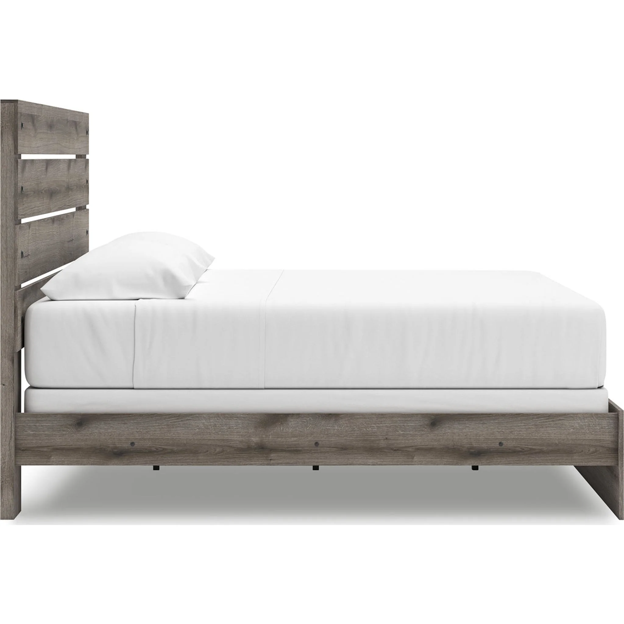Graystorm 6 Piece King Panel Bedroom - Brown Gray - Image 18