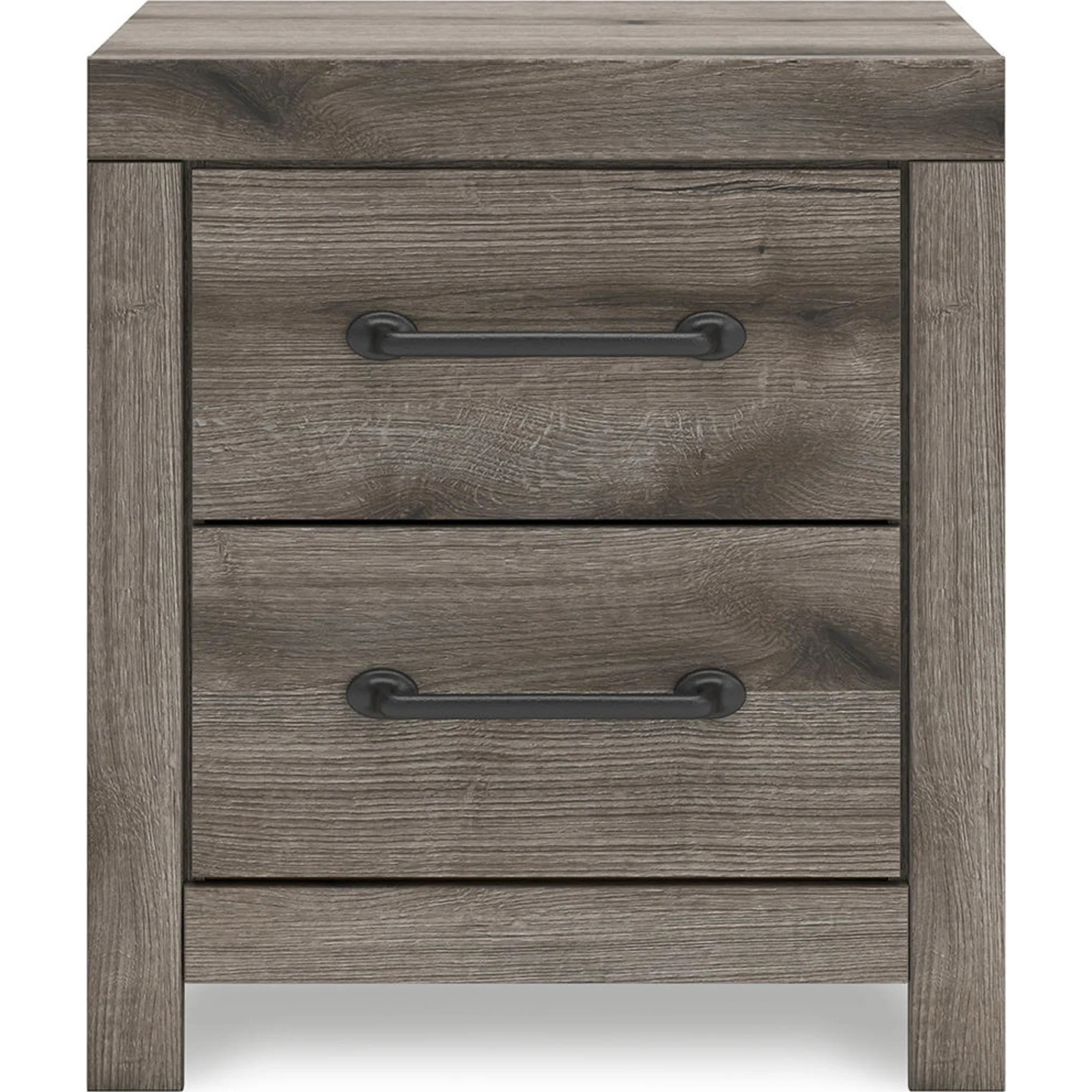 Graystorm 6 Piece King Panel Bedroom - Brown Gray - Image 26