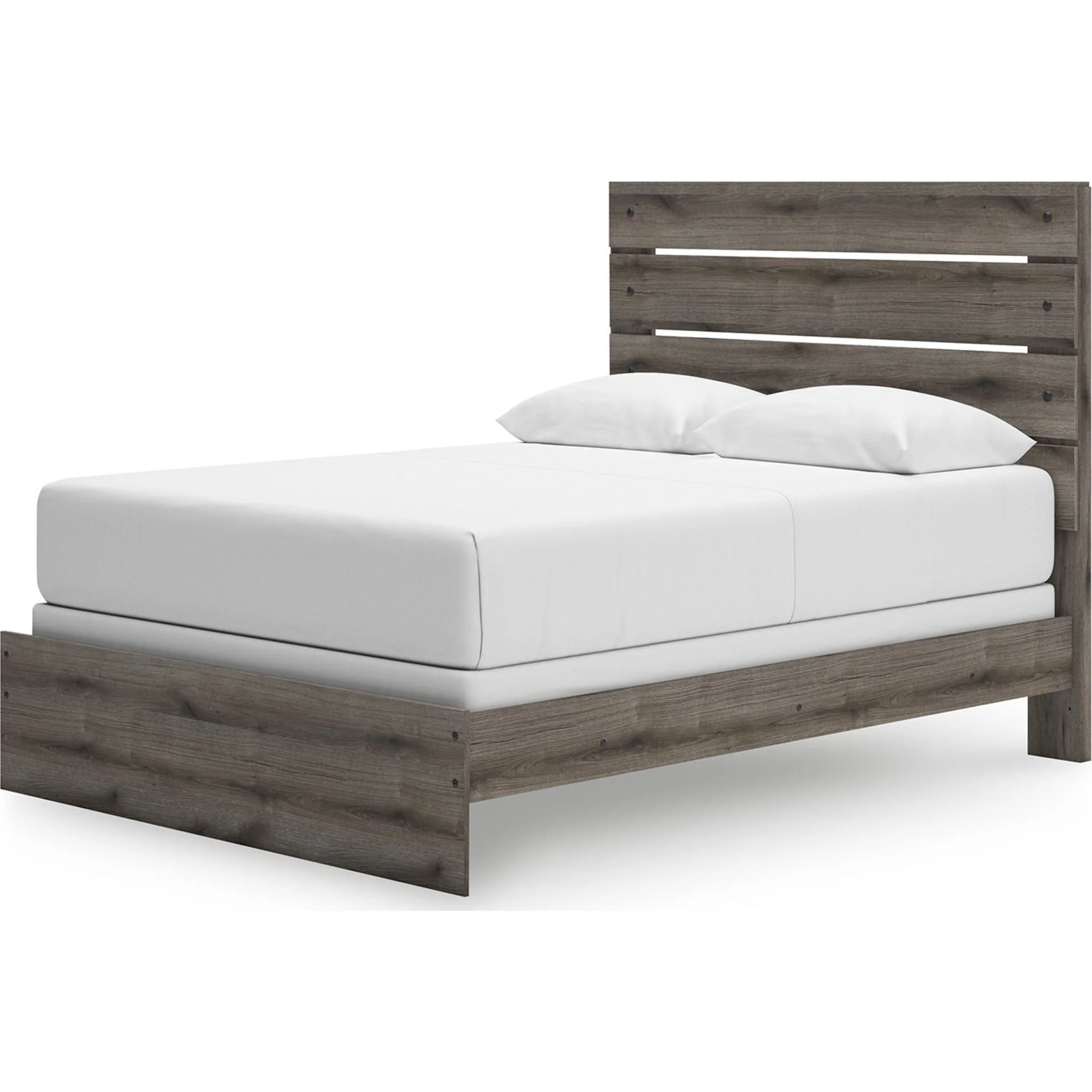 Graystorm 6 Piece Queen Panel Bedroom - Brown Gray - Image 11