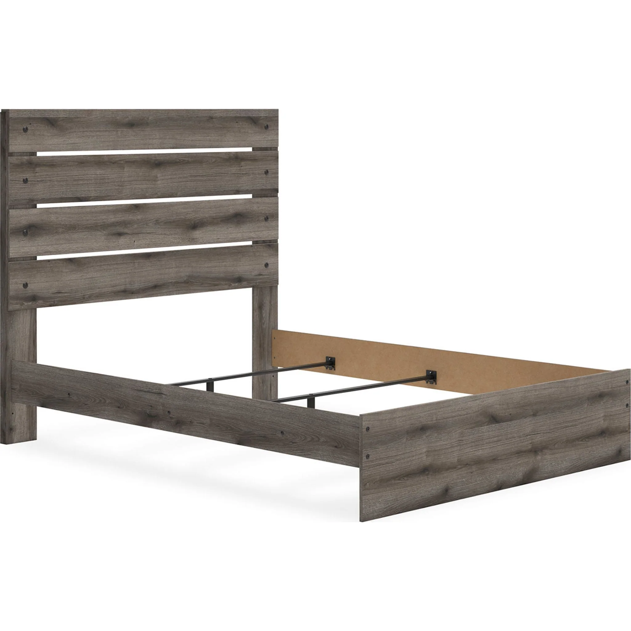 Graystorm 6 Piece Queen Panel Bedroom - Brown Gray - Image 12
