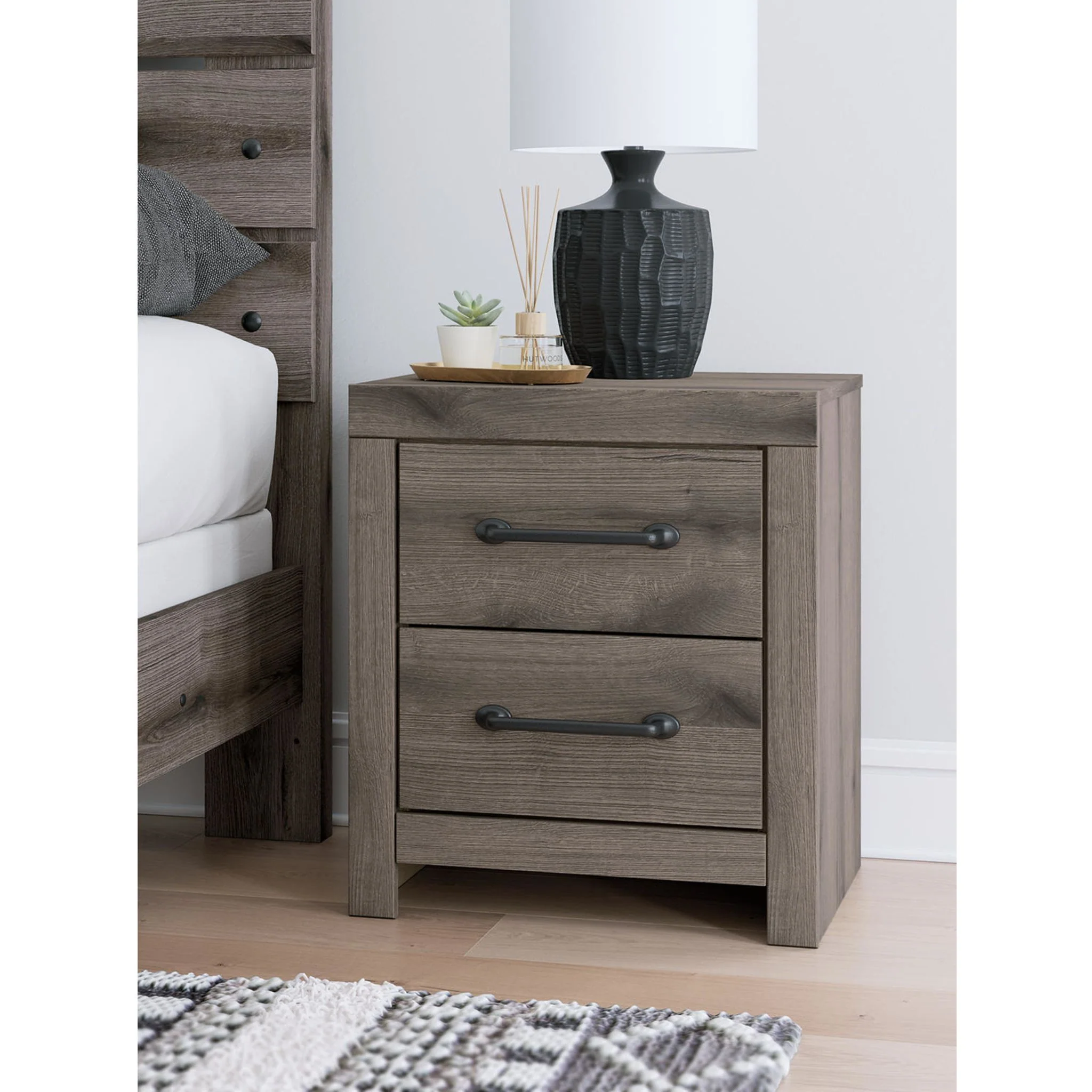 Graystorm 6 Piece Queen Panel Bedroom - Brown Gray - Image 31
