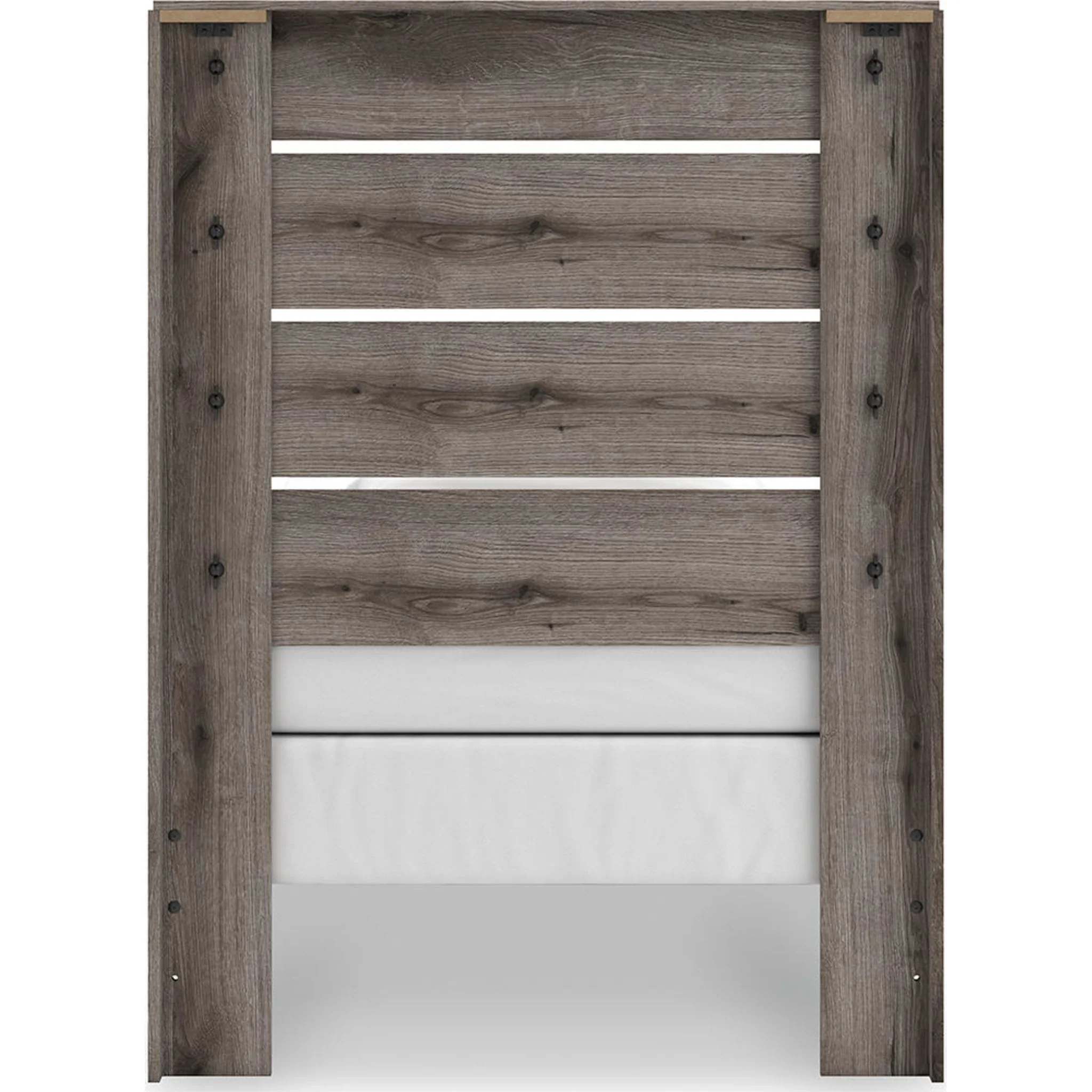 Graystorm 6 Piece Twin Panel Bedroom - Brown Gray - Image 14