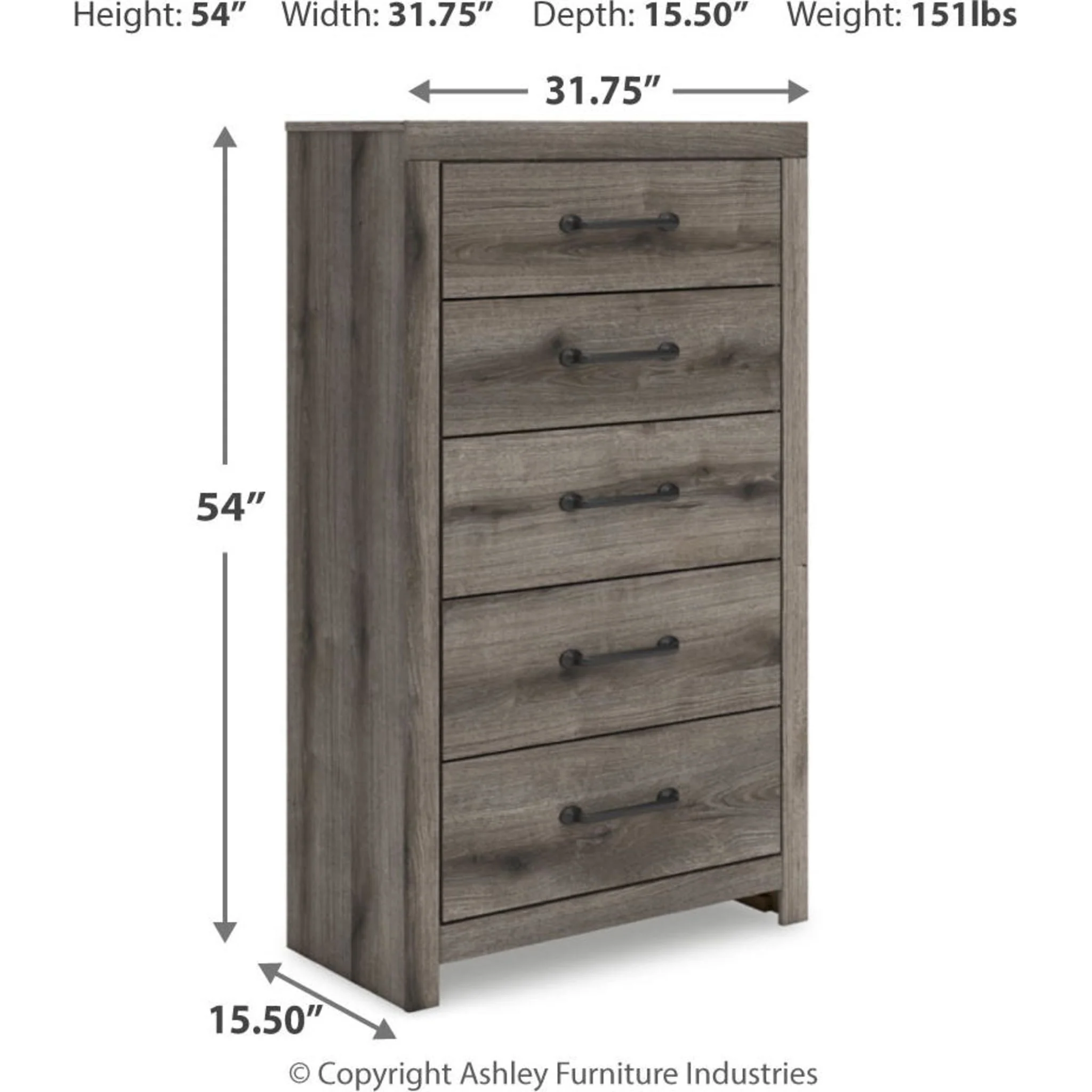 Graystorm Chest - Brown Gray - Image 3