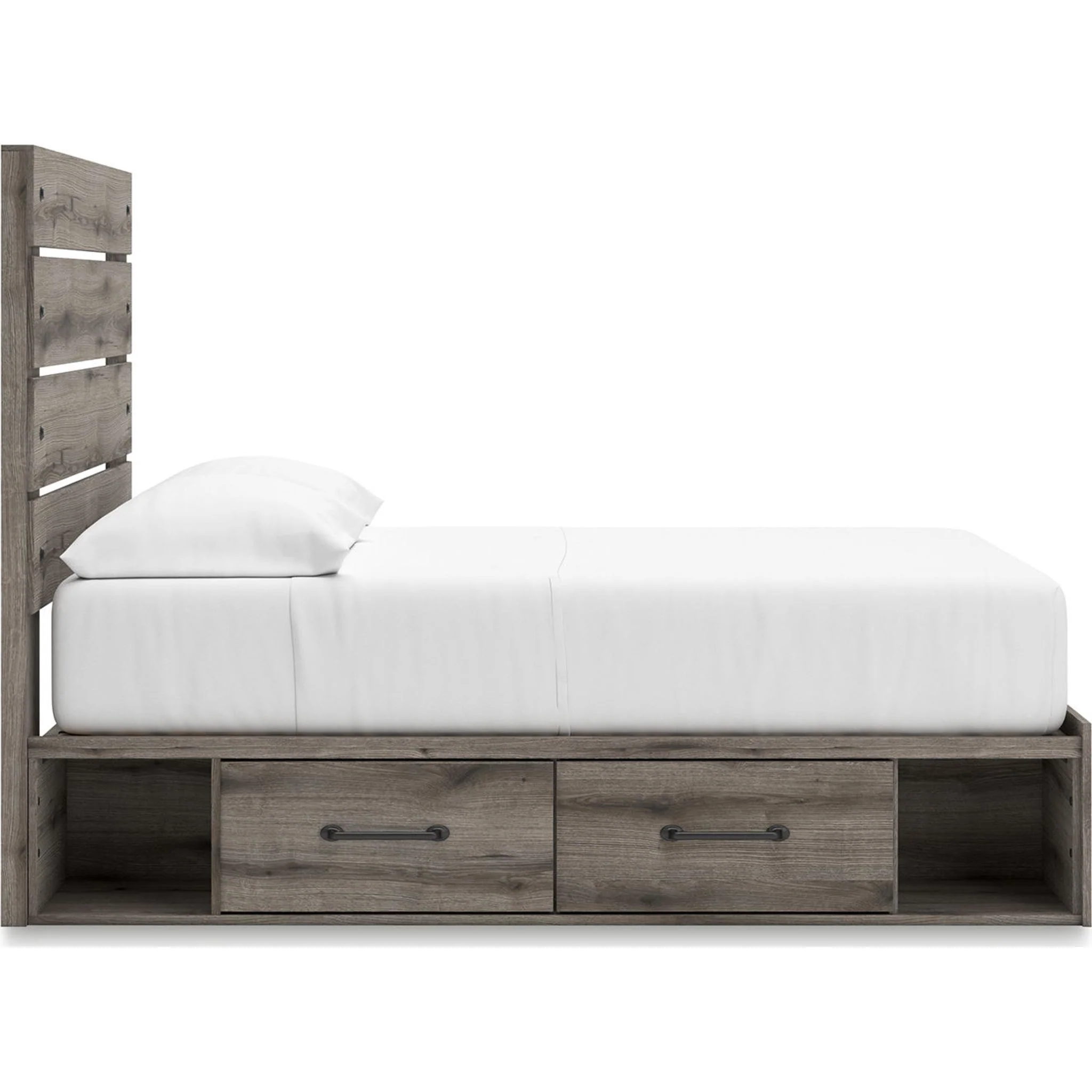 Graystorm Full Storage Bed - Brown Gray - Image 13
