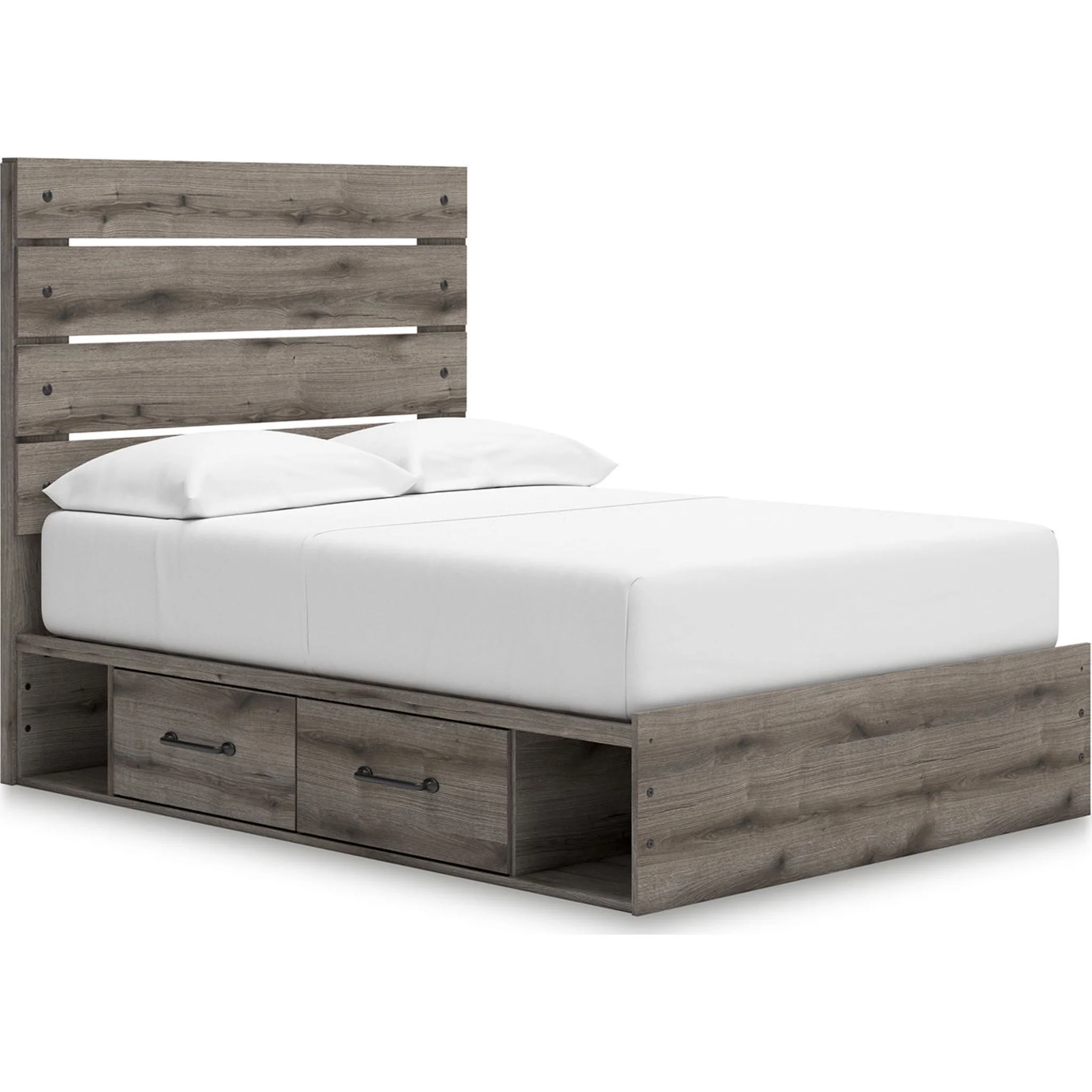 Graystorm Full Storage Bed - Brown Gray - Image 8