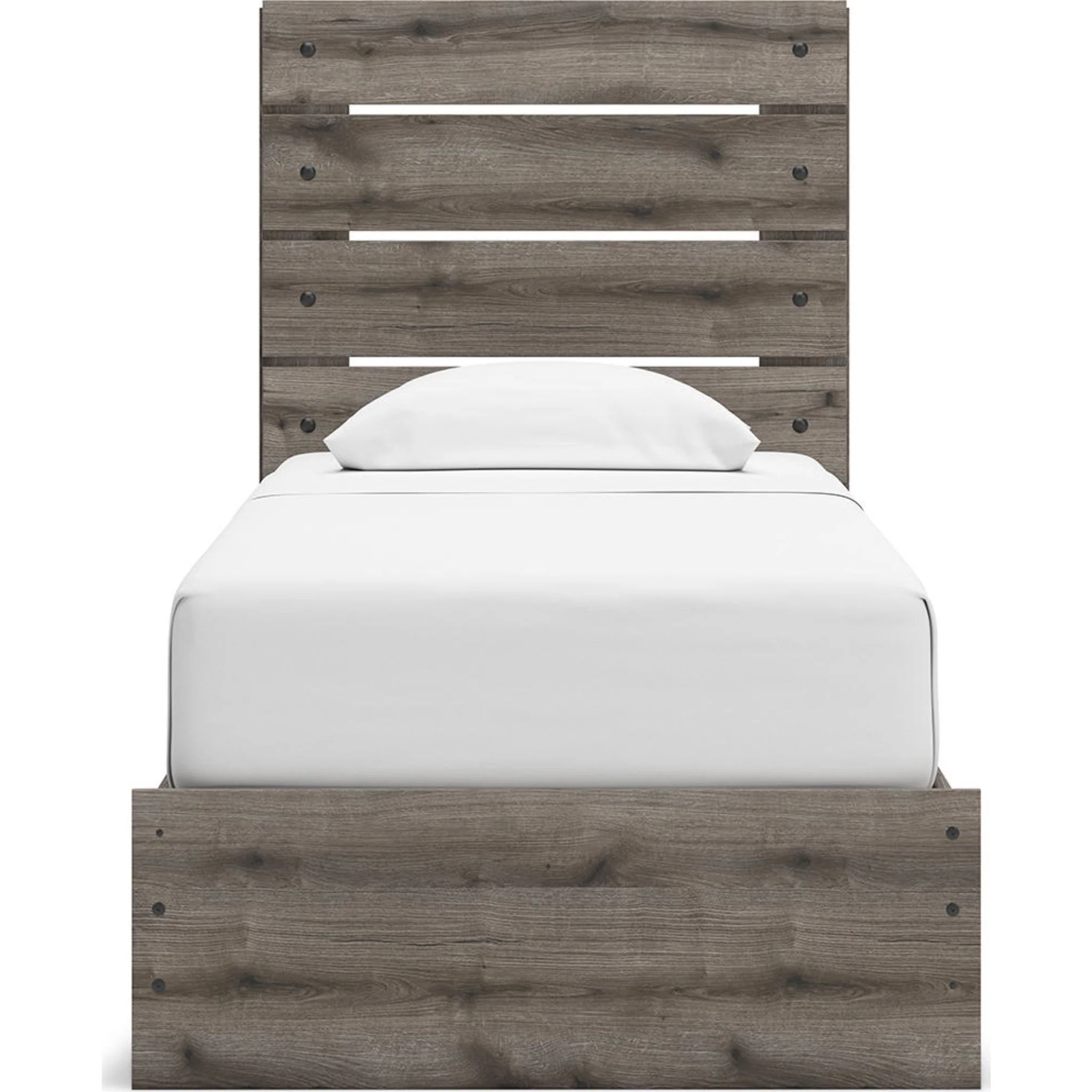 Graystorm Twin Storage Bed - Brown Gray - Image 10