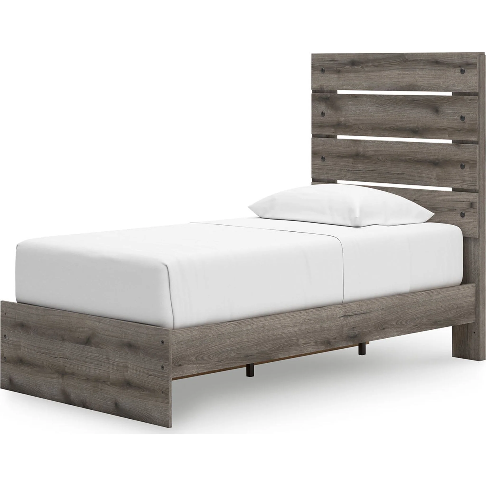 Graystorm Twin Storage Bed - Brown Gray - Image 5