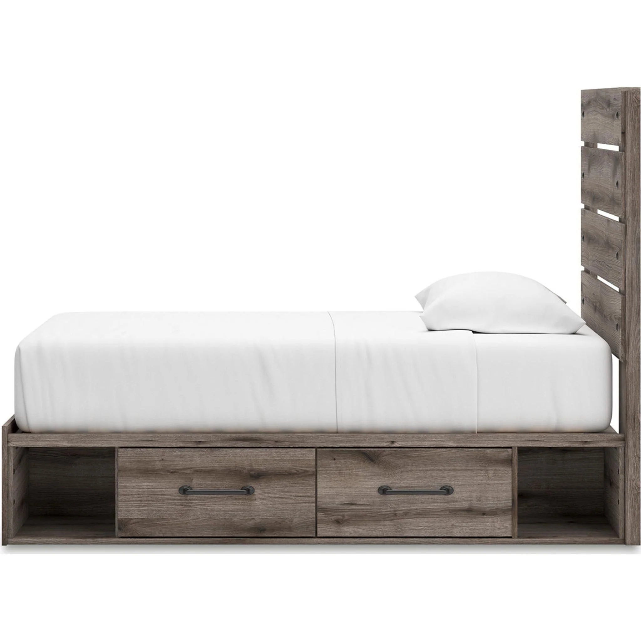 Graystorm Twin Storage Bed - Brown Gray - Image 24