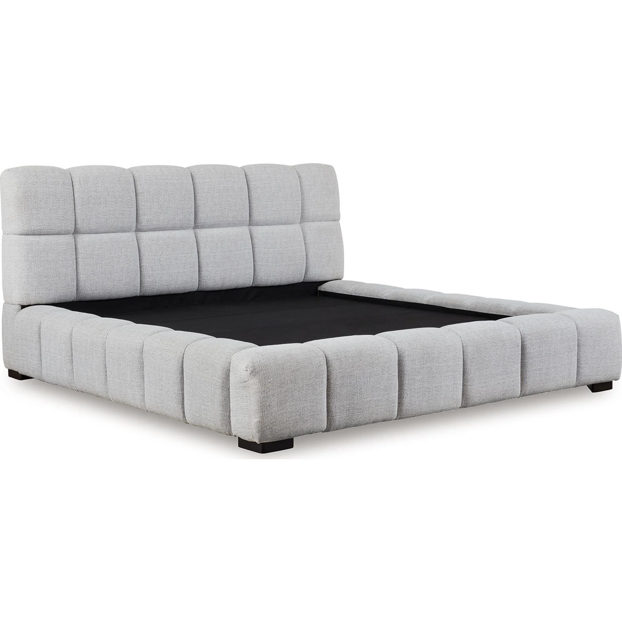 Grendusk Upholstered Bed - Light Gray - Image 10