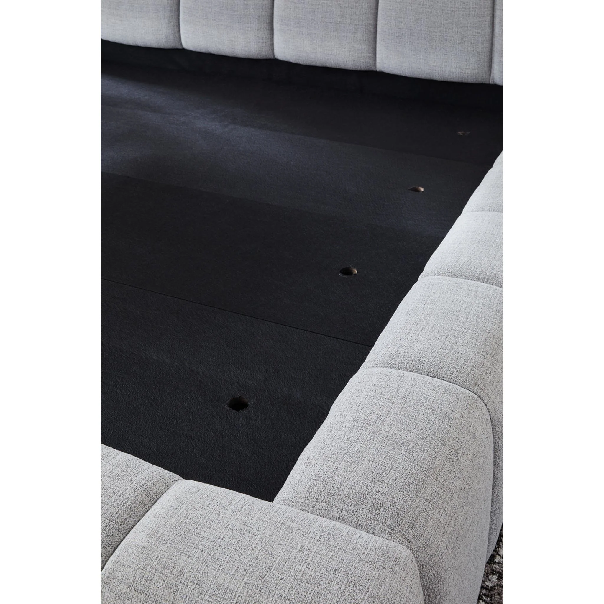 Grendusk Upholstered Bed - Light Gray - Image 6