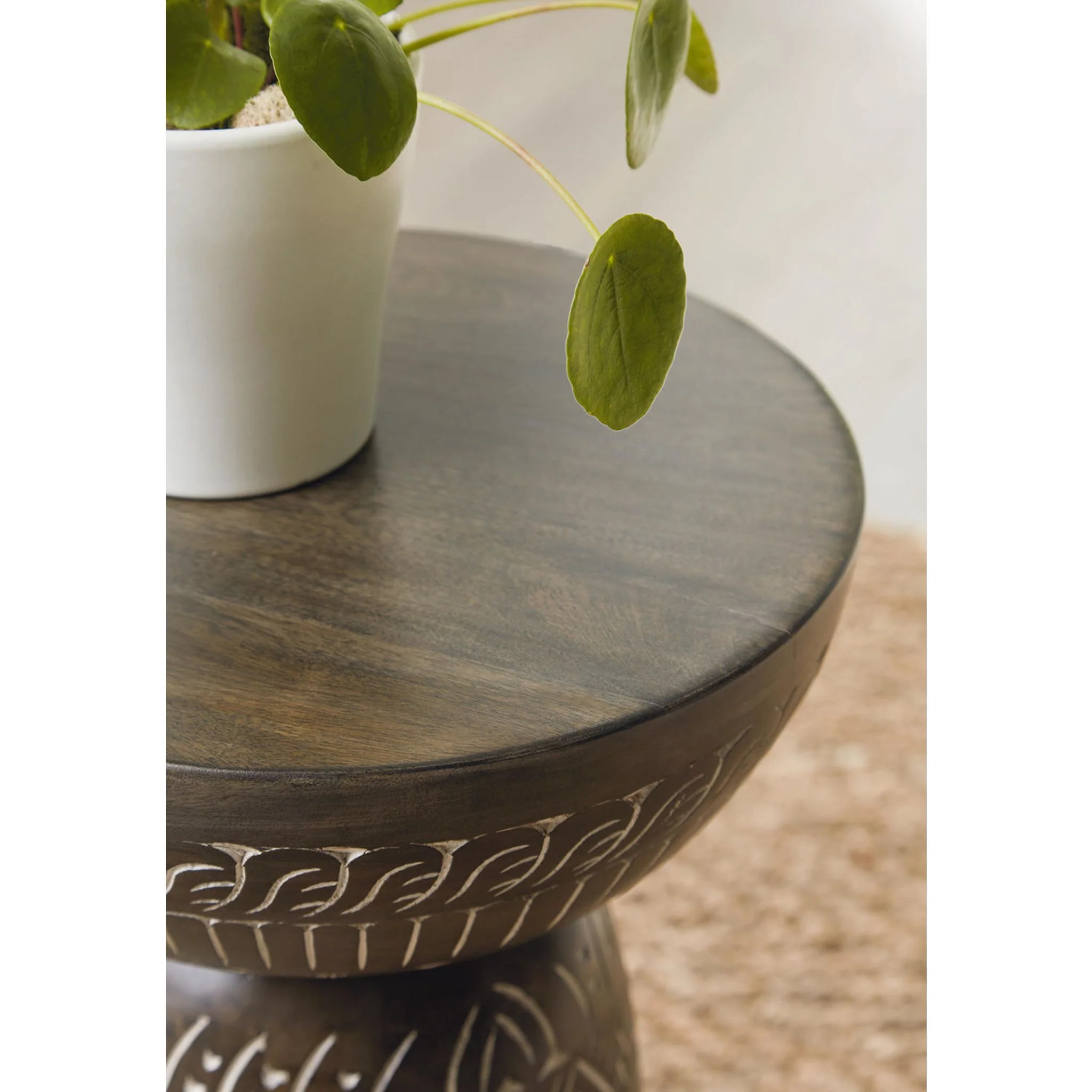 Hadcher Accent Table - Cream/Brown - Image 31