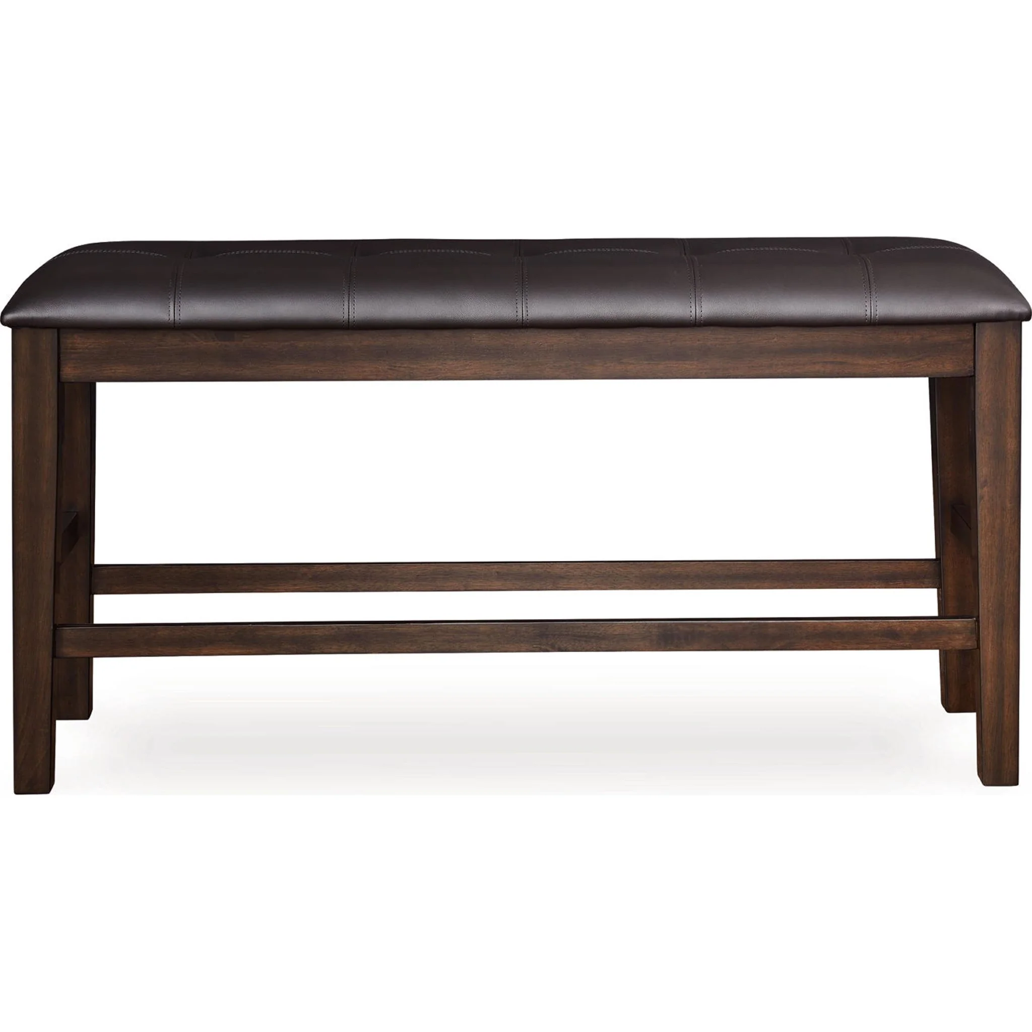 Haddigan Counter Height Bench - Dark Brown - (D596-09) - Image 3