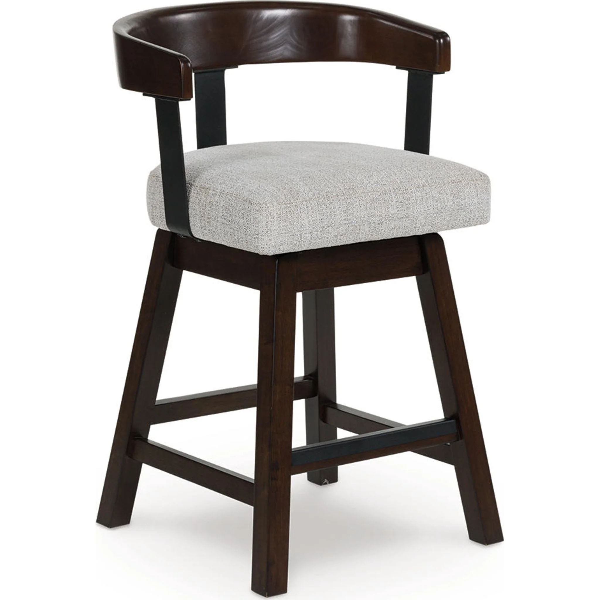 Haddigan Counter Height Stool - Dark Brown - (D596-224) - Image 5