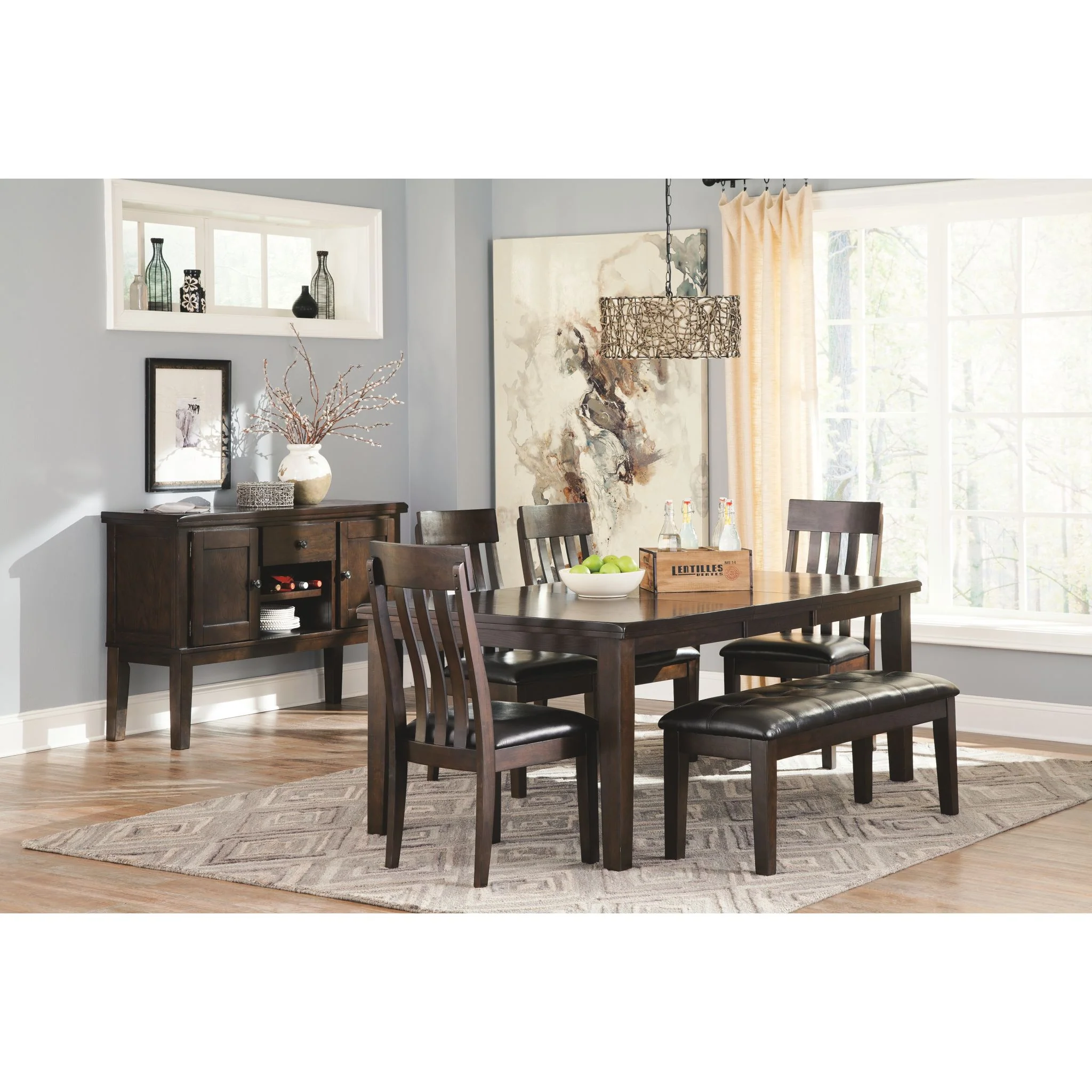Haddigan Side Chair - Dark Brown - (D596-01) - Image 4