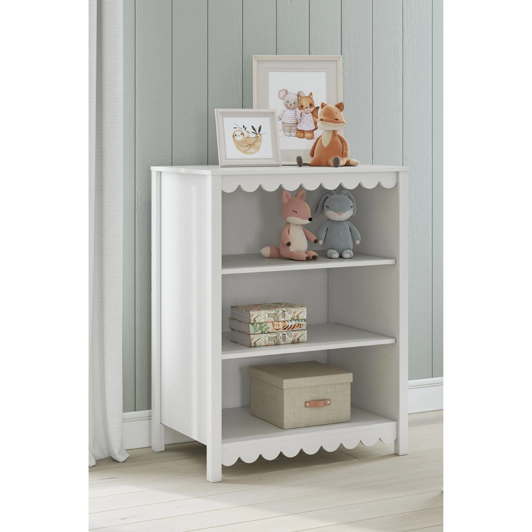 Hallityn Bookcase - White - Image 2