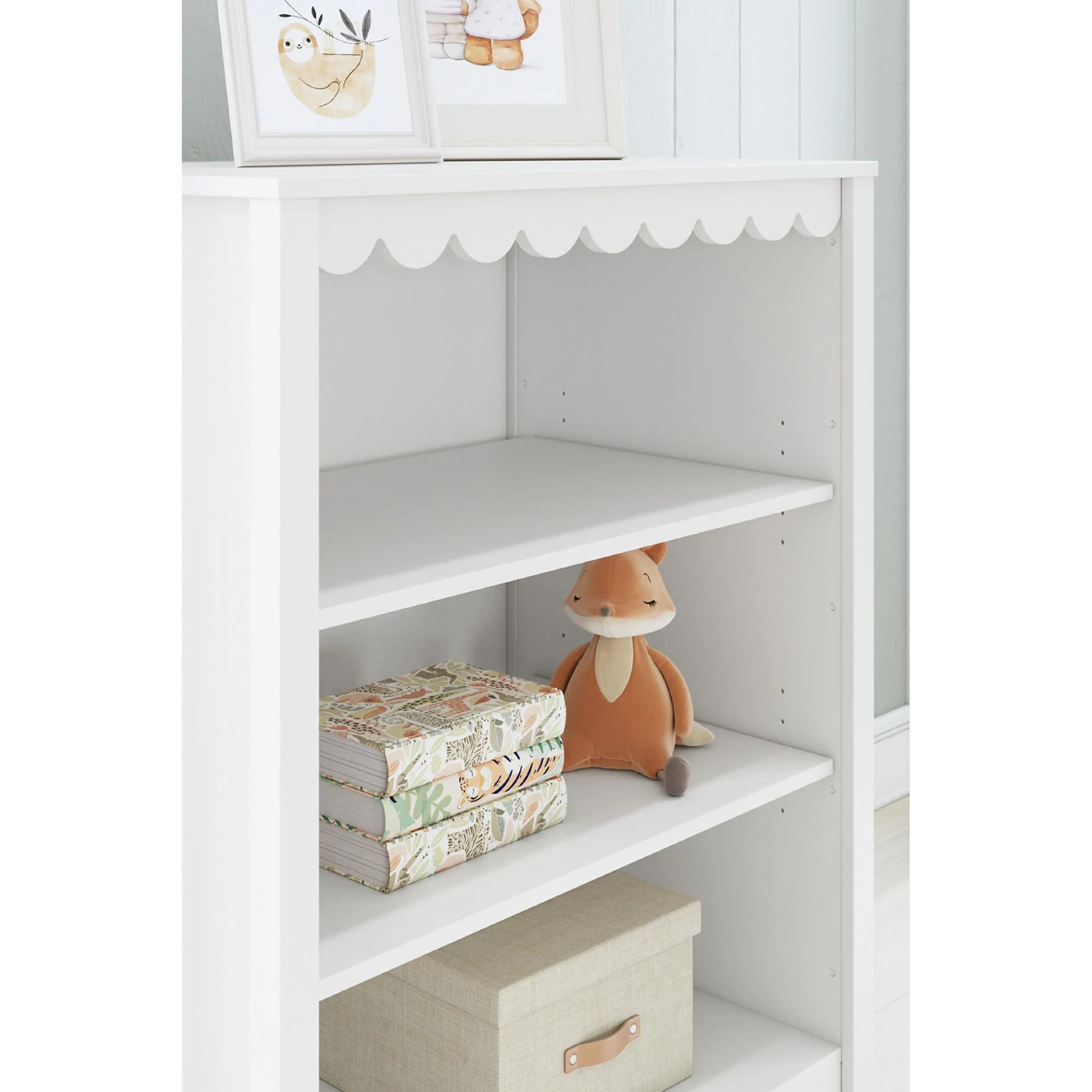 Hallityn Bookcase - White - Image 5