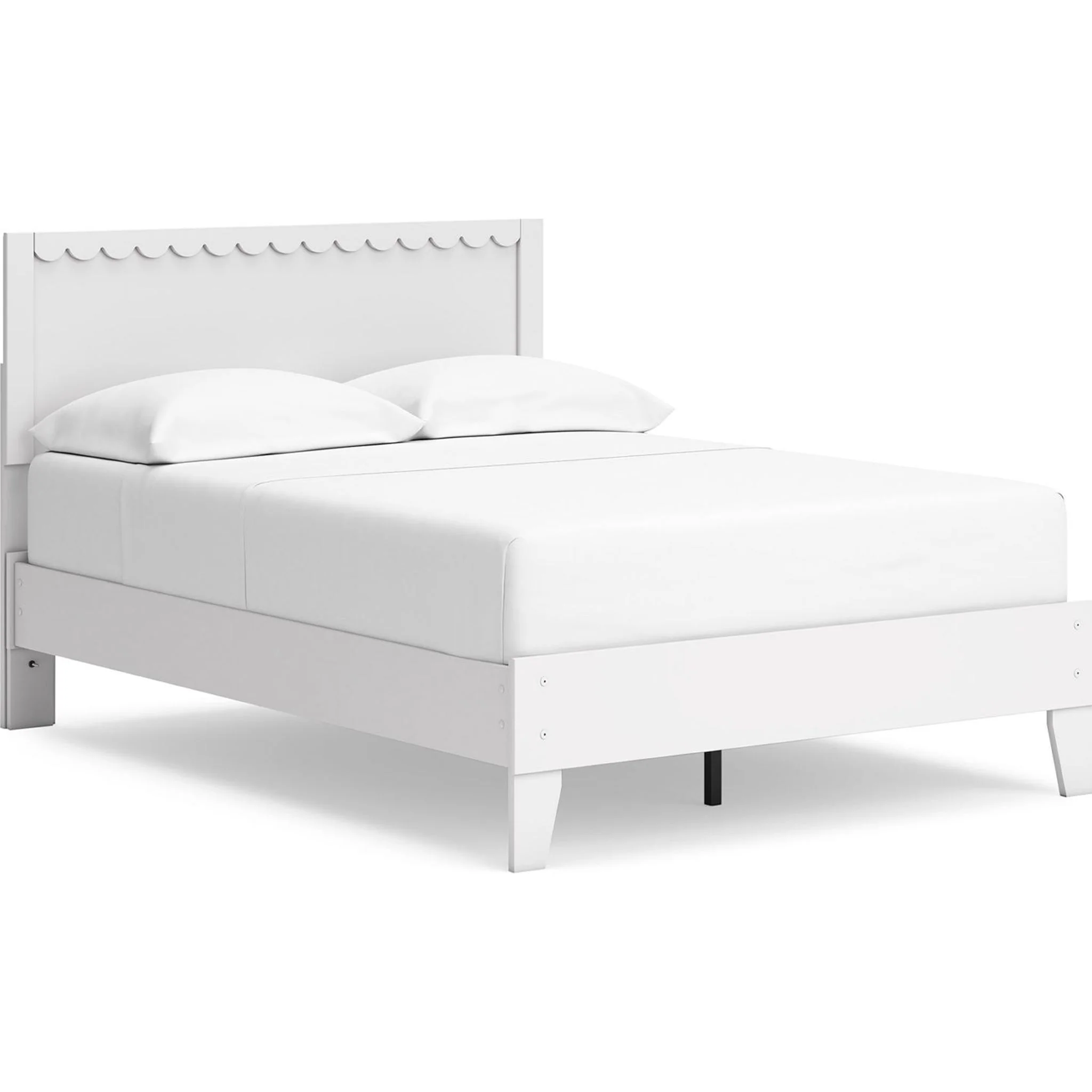 Hallityn Full Platform Bed - White - Image 2