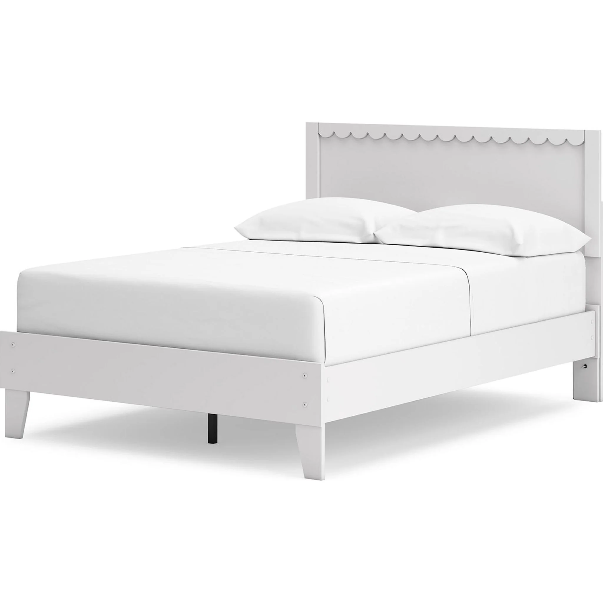 Hallityn Full Platform Bed - White - Image 3