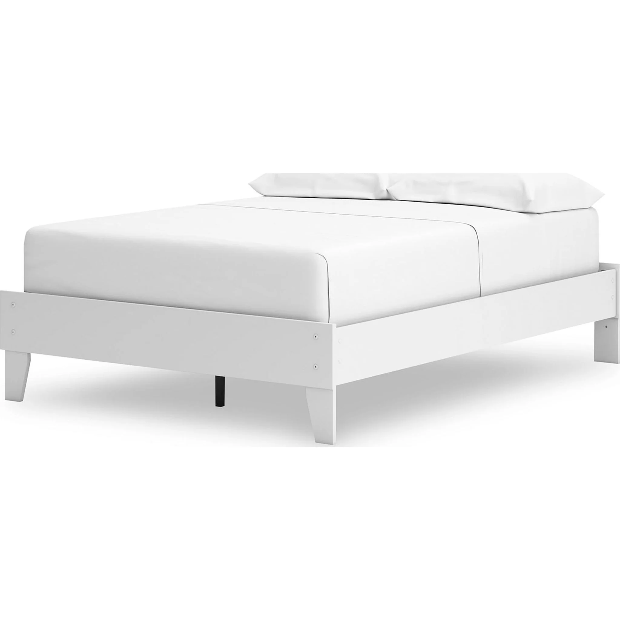 Hallityn Full Platform Bed - White - Image 3