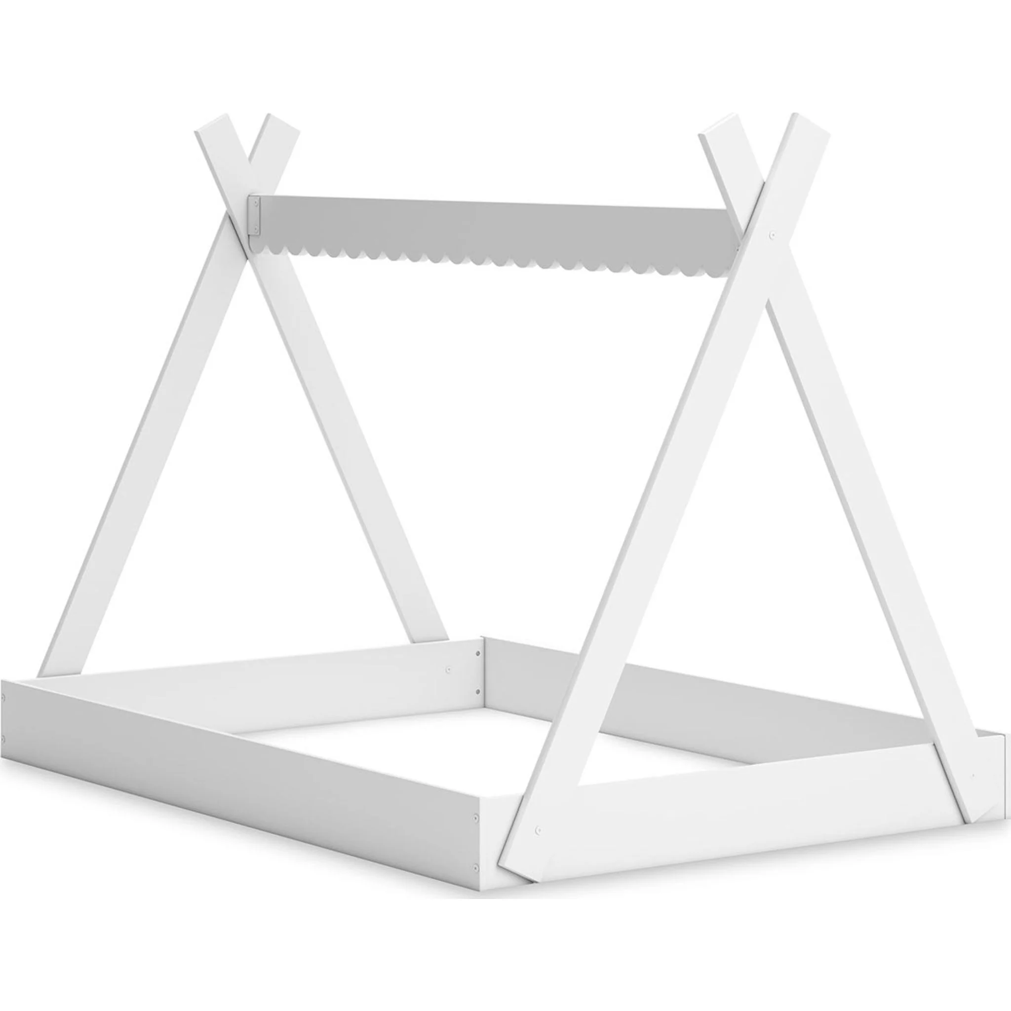 Hallityn Full Tent Bed - White - Image 4