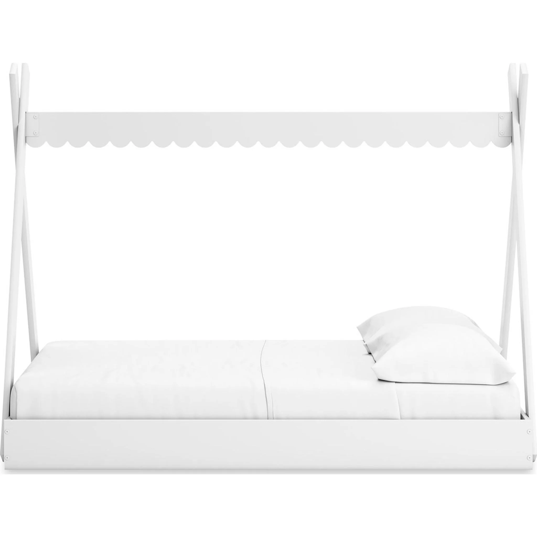 Hallityn Full Tent Bed - White - Image 8