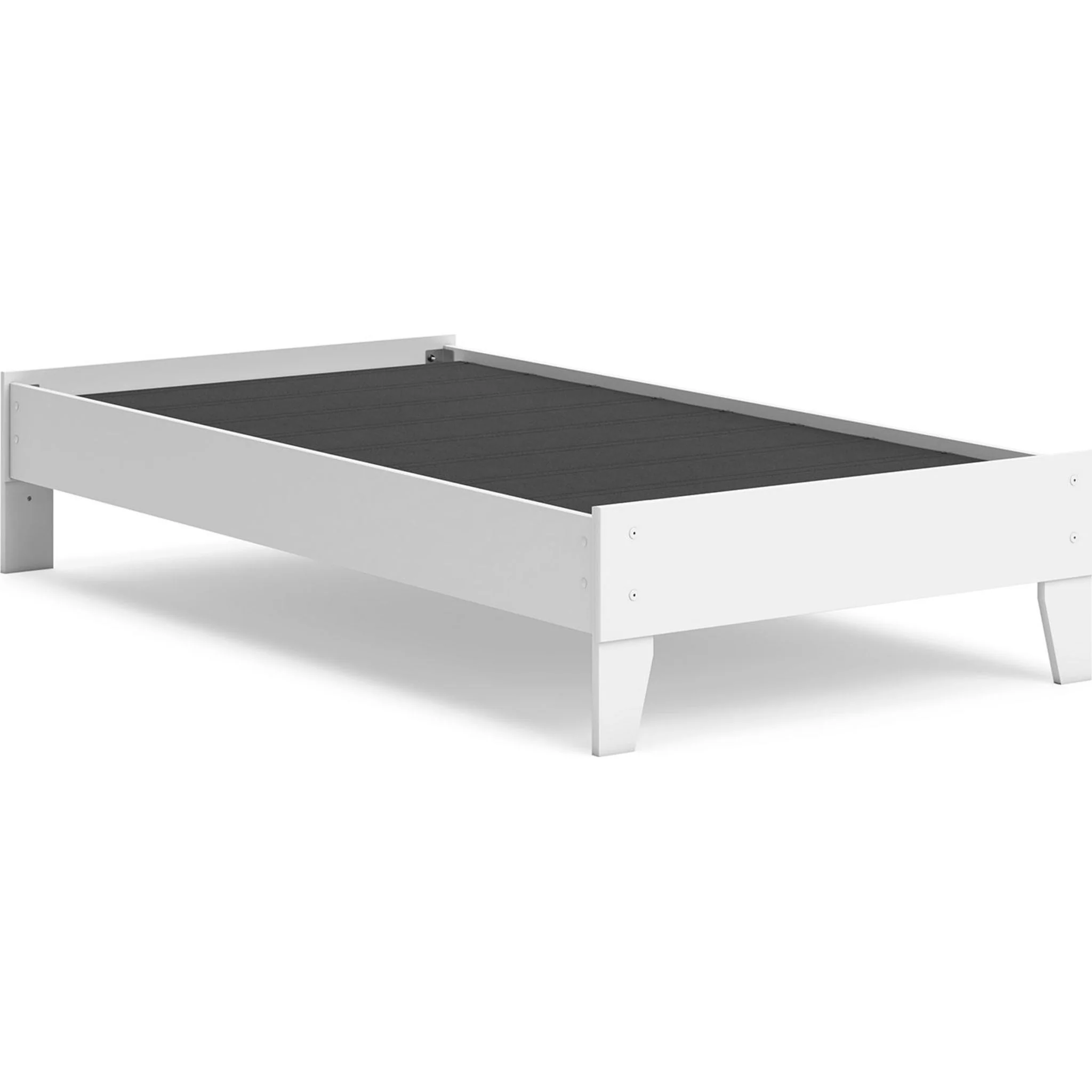 Hallityn Twin Platform Bed - White - Image 4