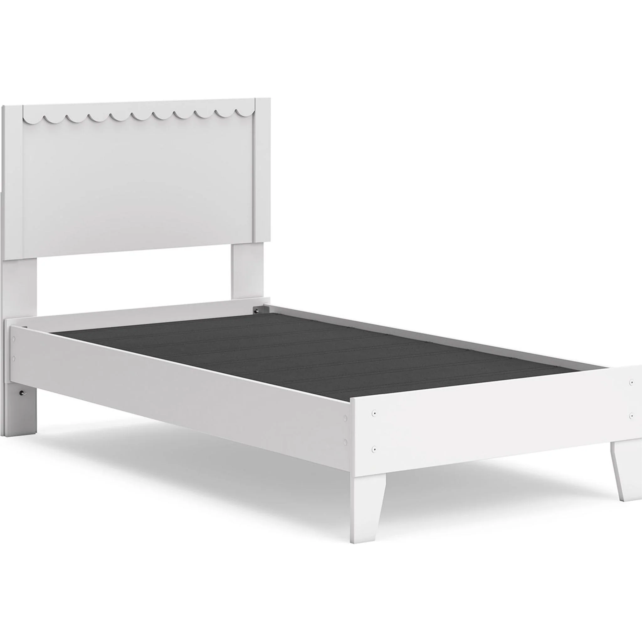 Hallityn Twin Platform Bed - White - Image 4