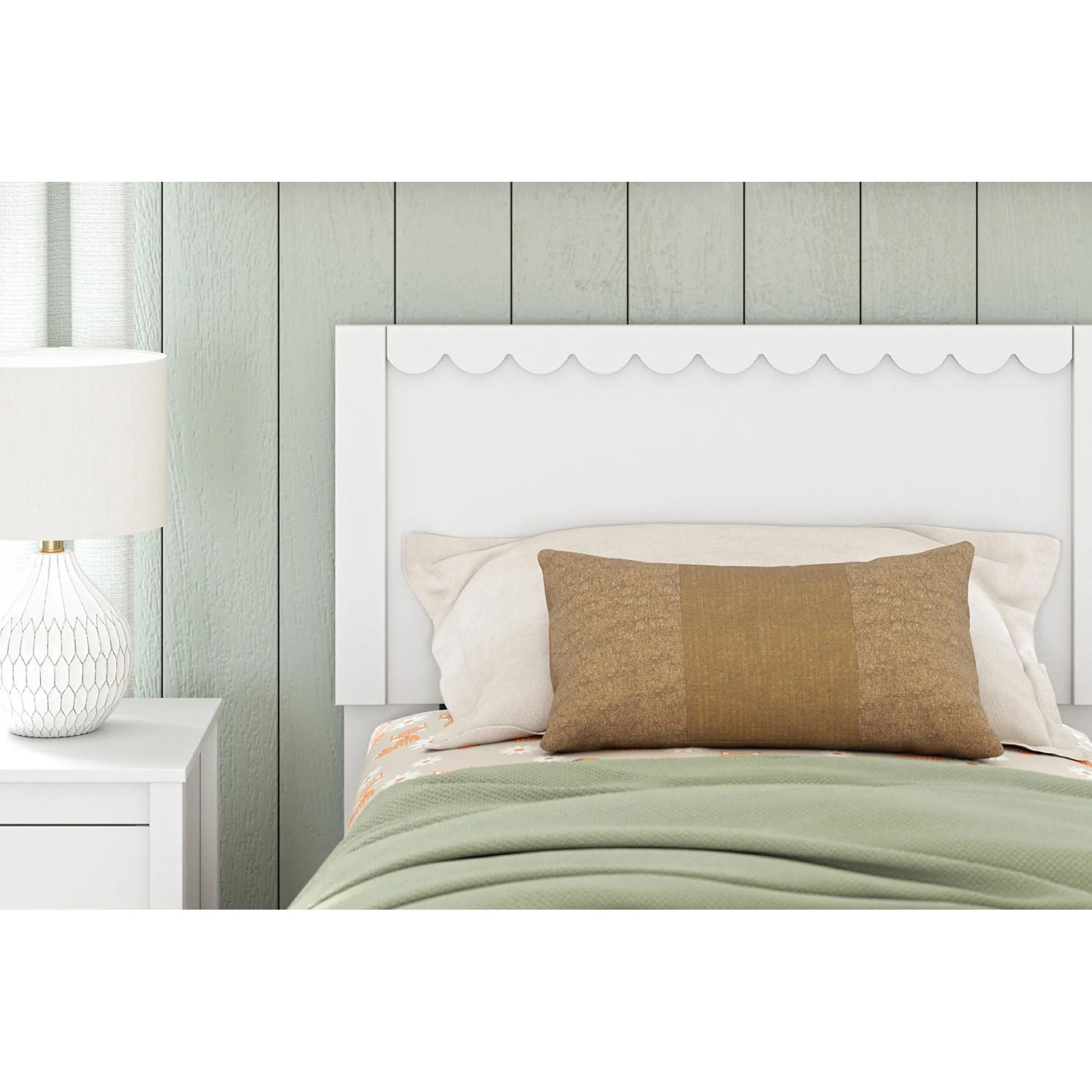 Hallityn Twin Platform Bed - White - Image 6