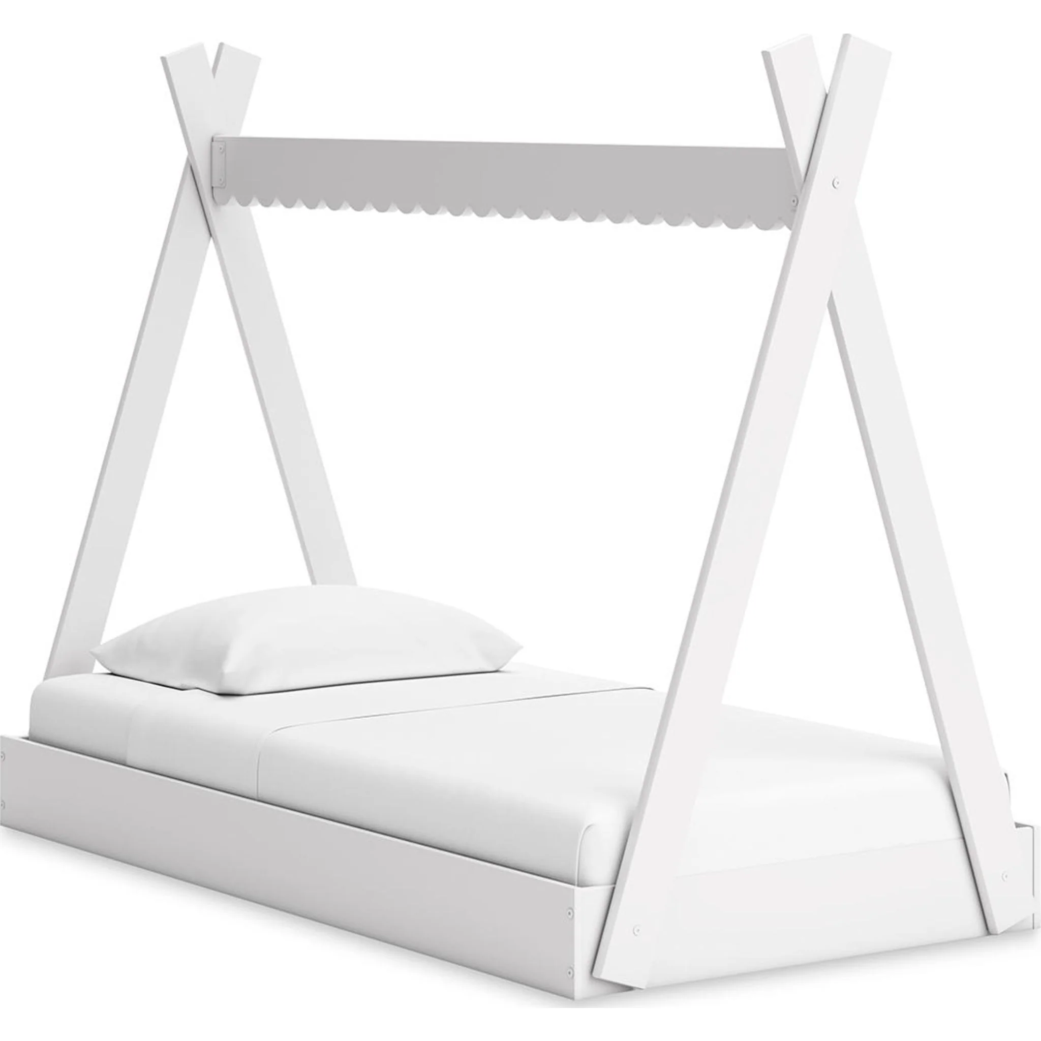 Hallityn Twin Tent Bed - White