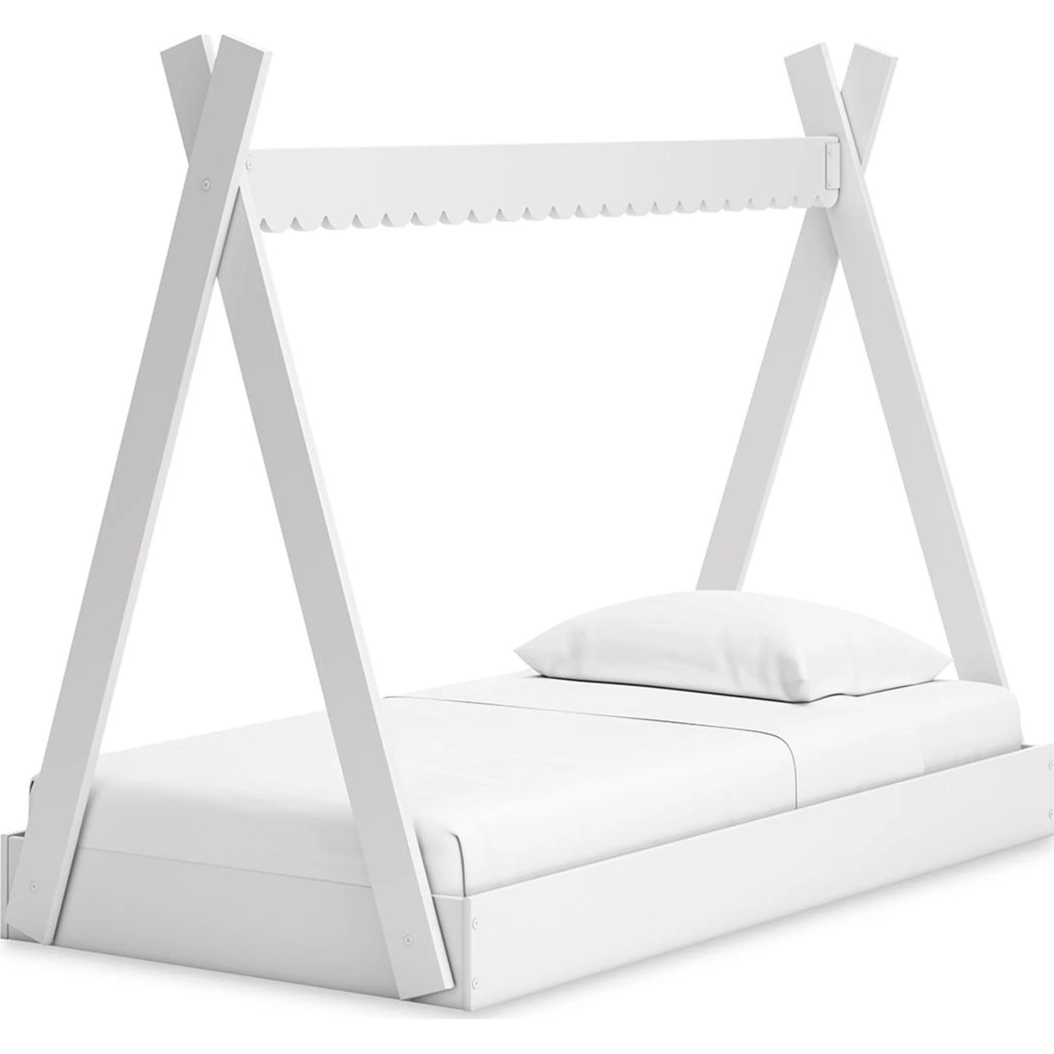 Hallityn Twin Tent Bed - White - Image 3