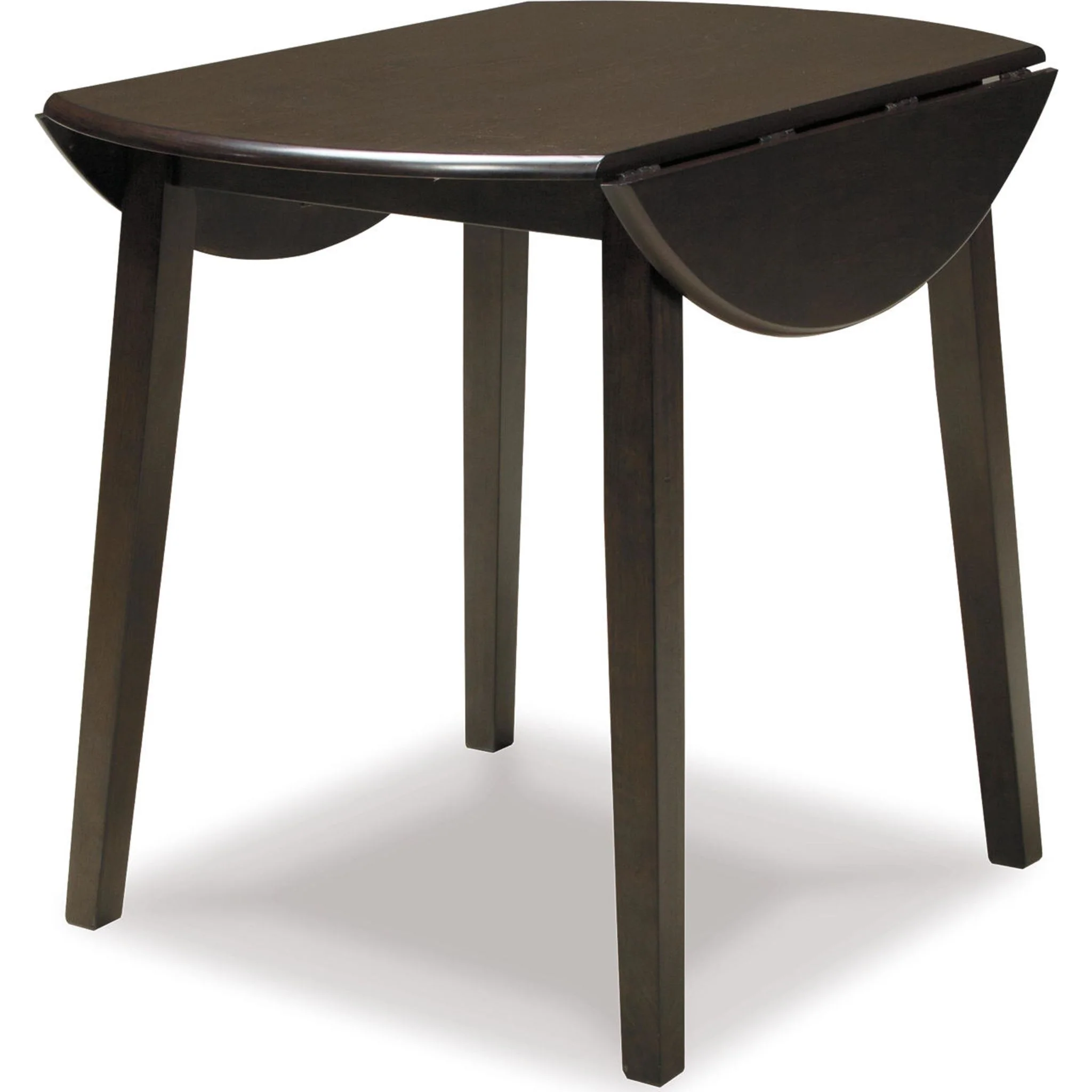 Hammis Drop Leaf Table - Dark Brown - (D310-15) - Image 12