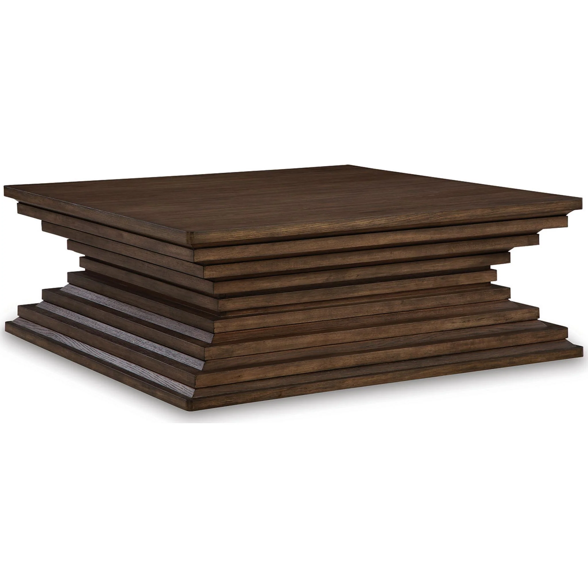 Hannodream Coffee Table - Warm Brown - Image 4