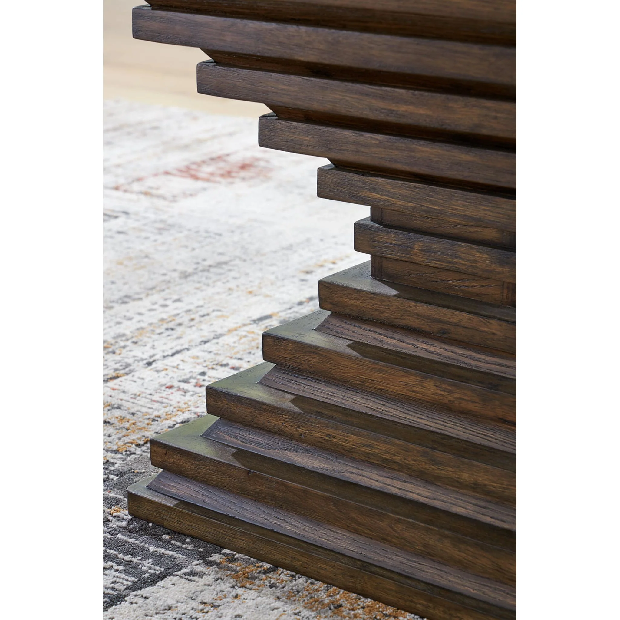Hannodream End Table - Warm Brown - Image 5