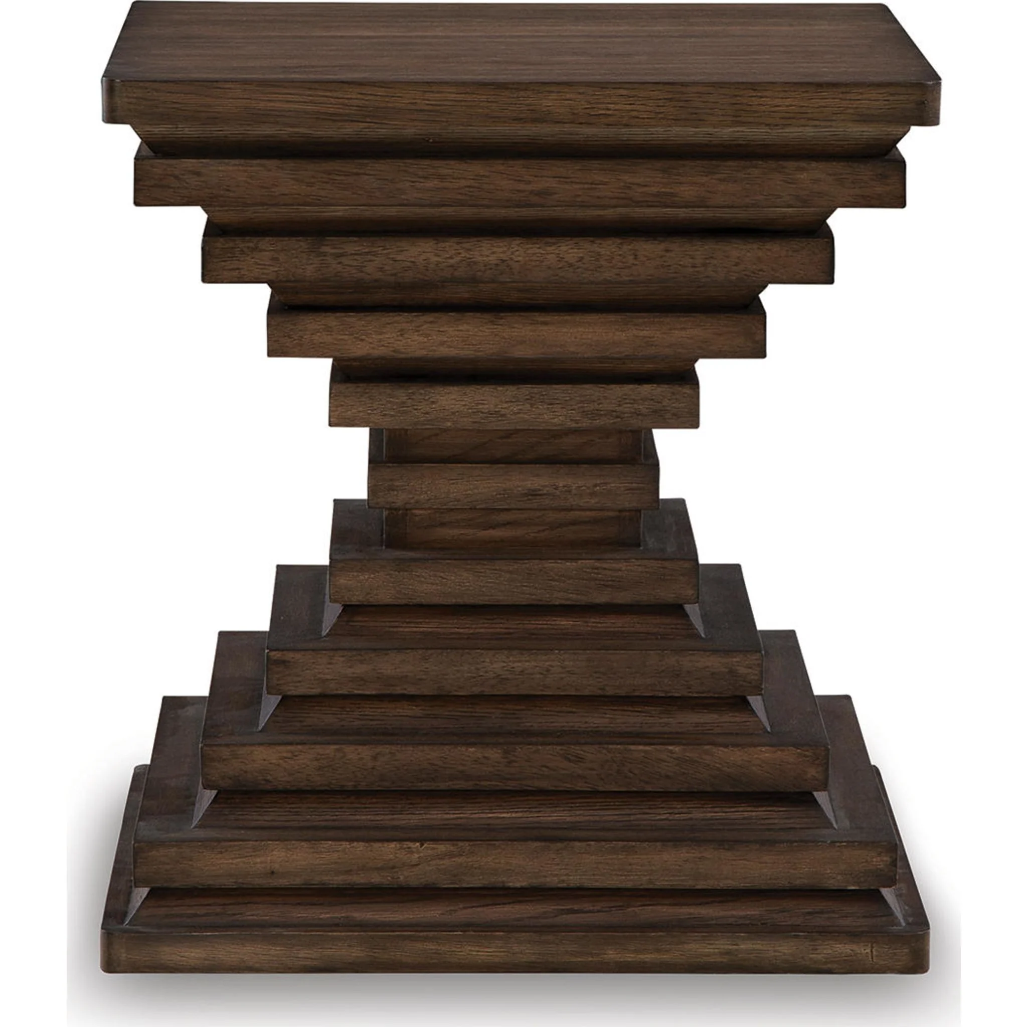 Hannodream End Table - Warm Brown - Image 6