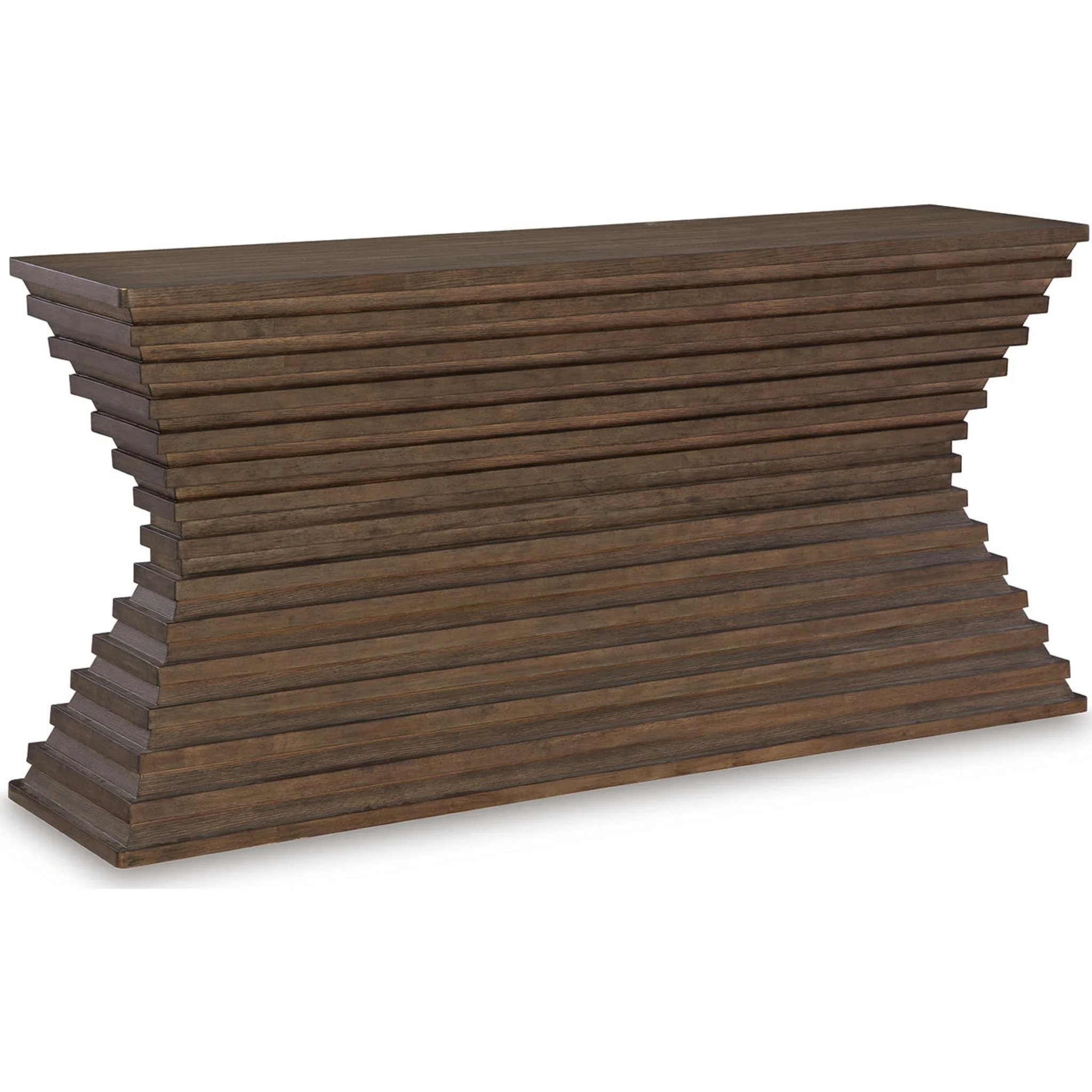 Hannodream Sofa Table - Warm Brown - Image 5