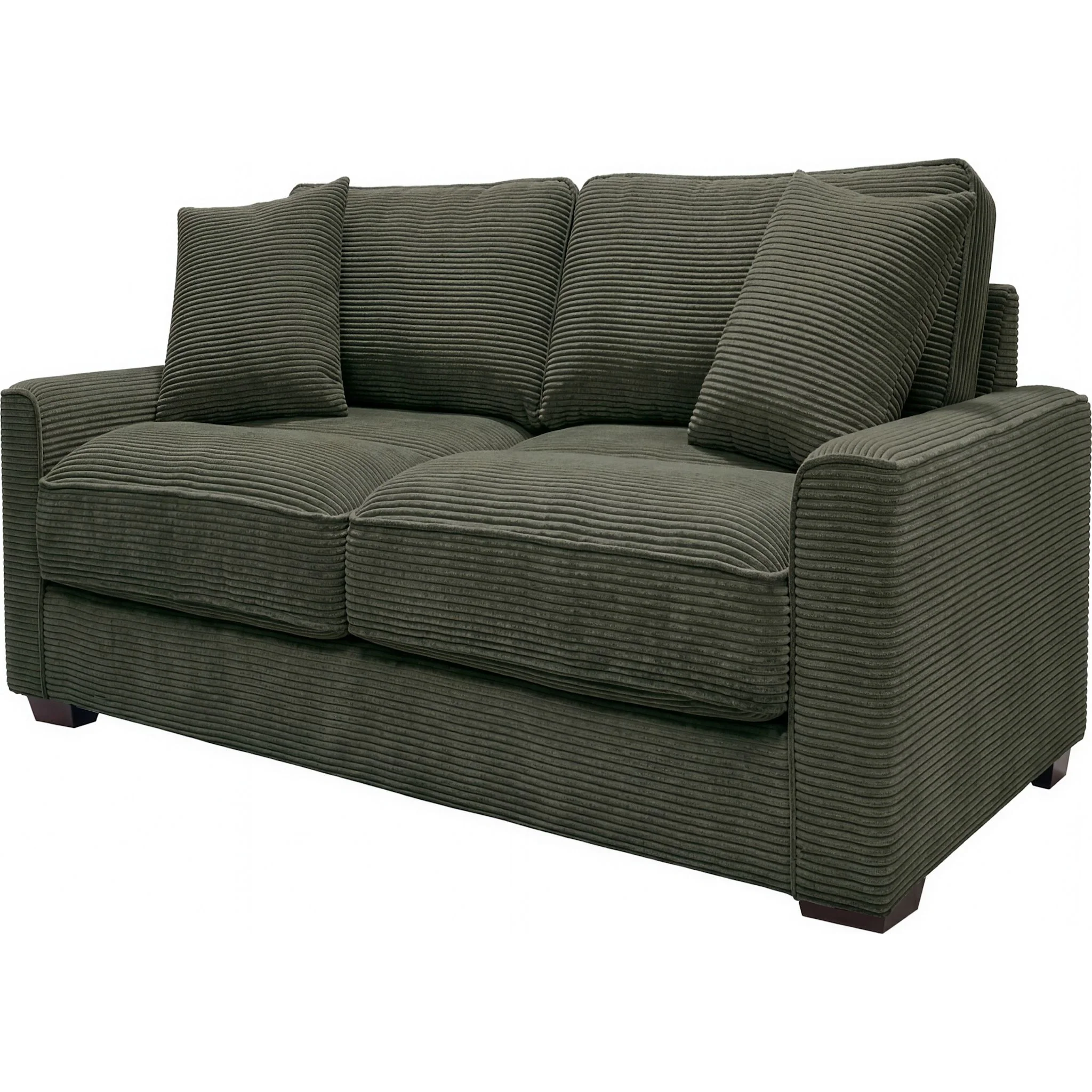 Harrow Loveseat - Steno Forest Green - Image 8