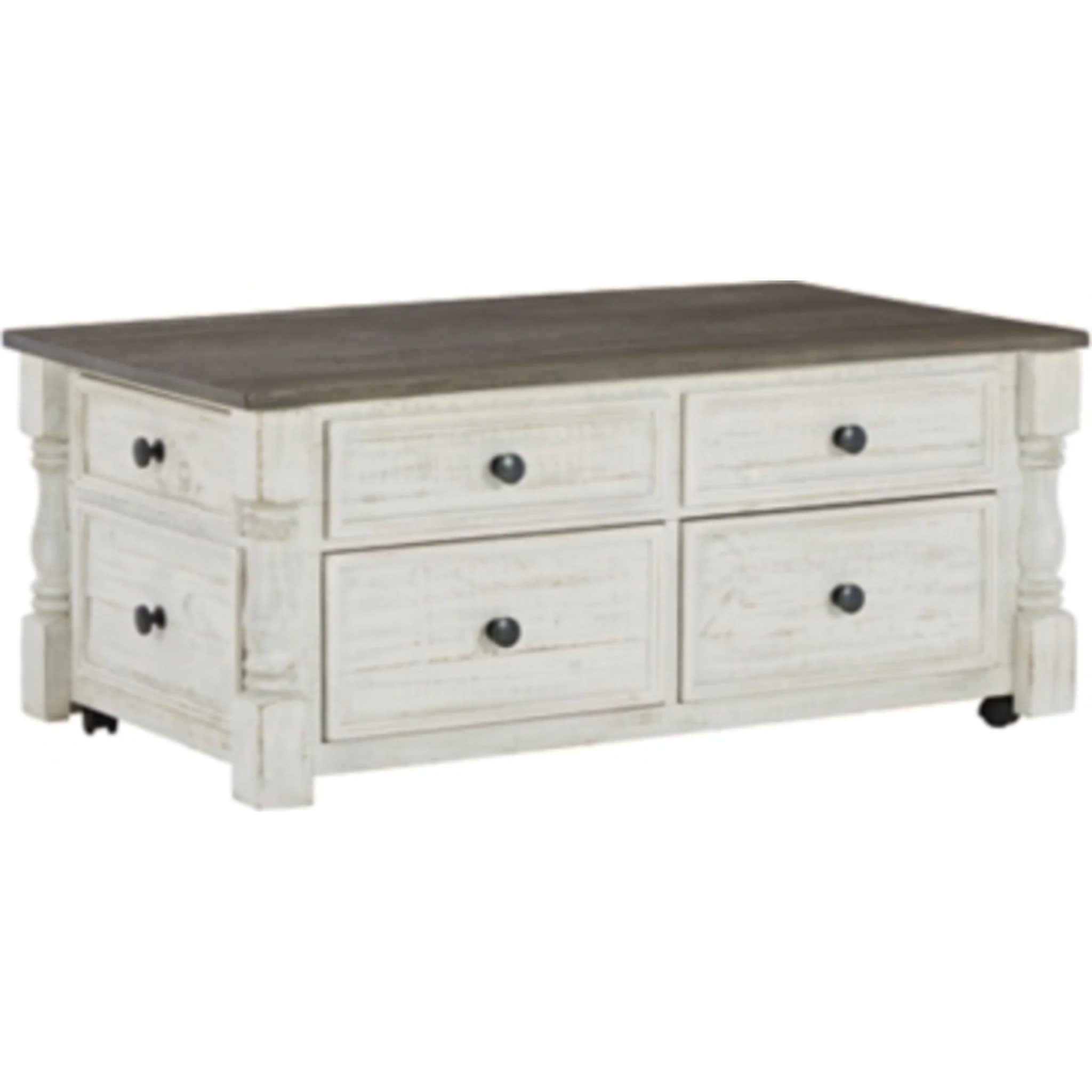 Havalance Coffee Table - White/Gray - Image 4