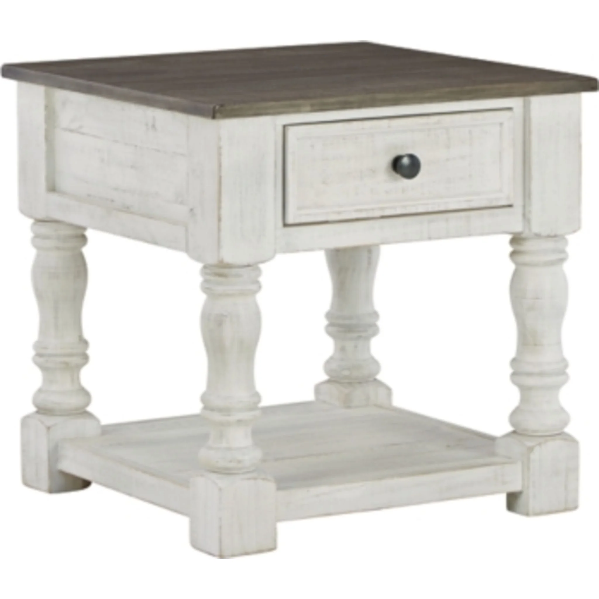Havalance End Table - White/Gray - Image 4