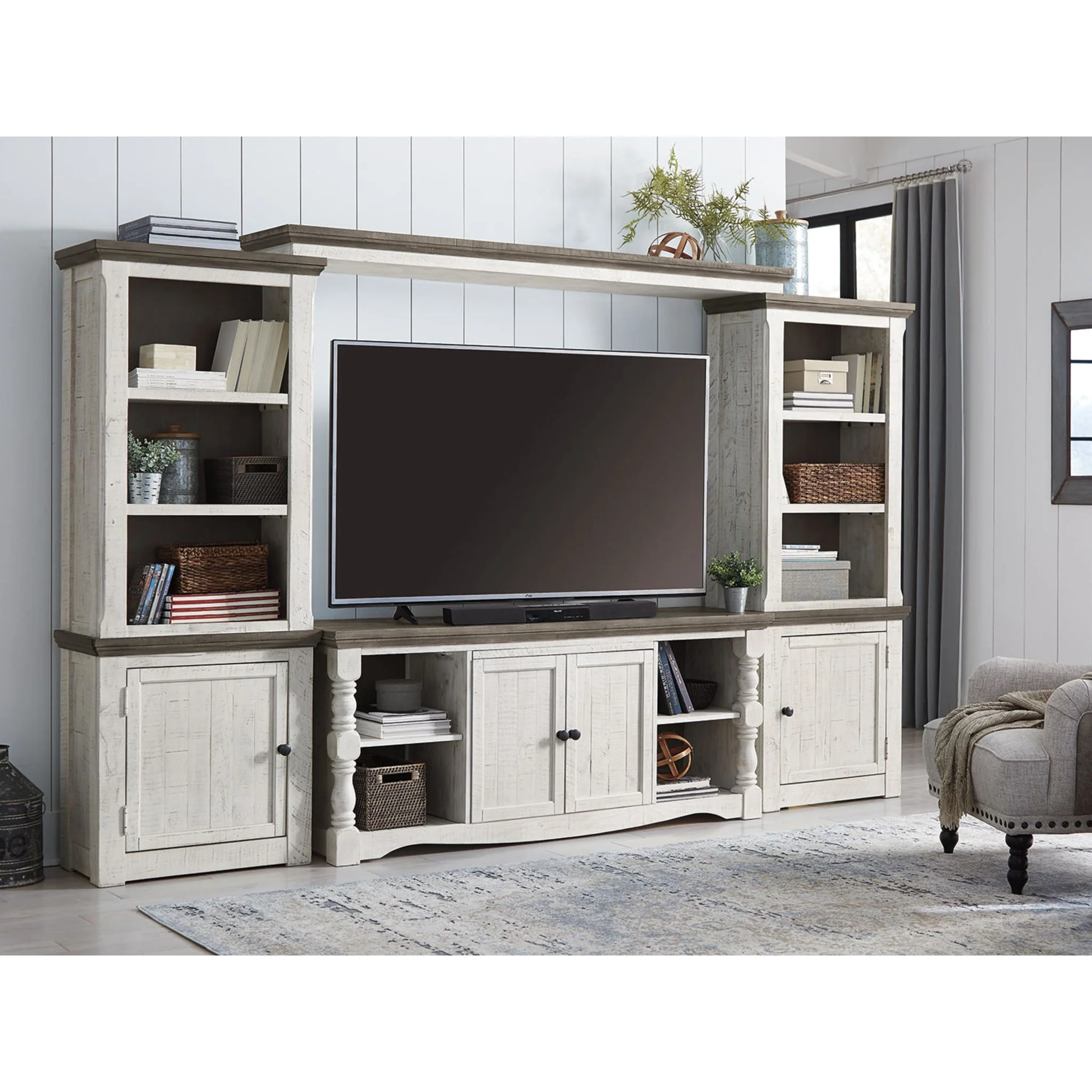 Havalance Entertainment Unit - Two Tone - Image 46