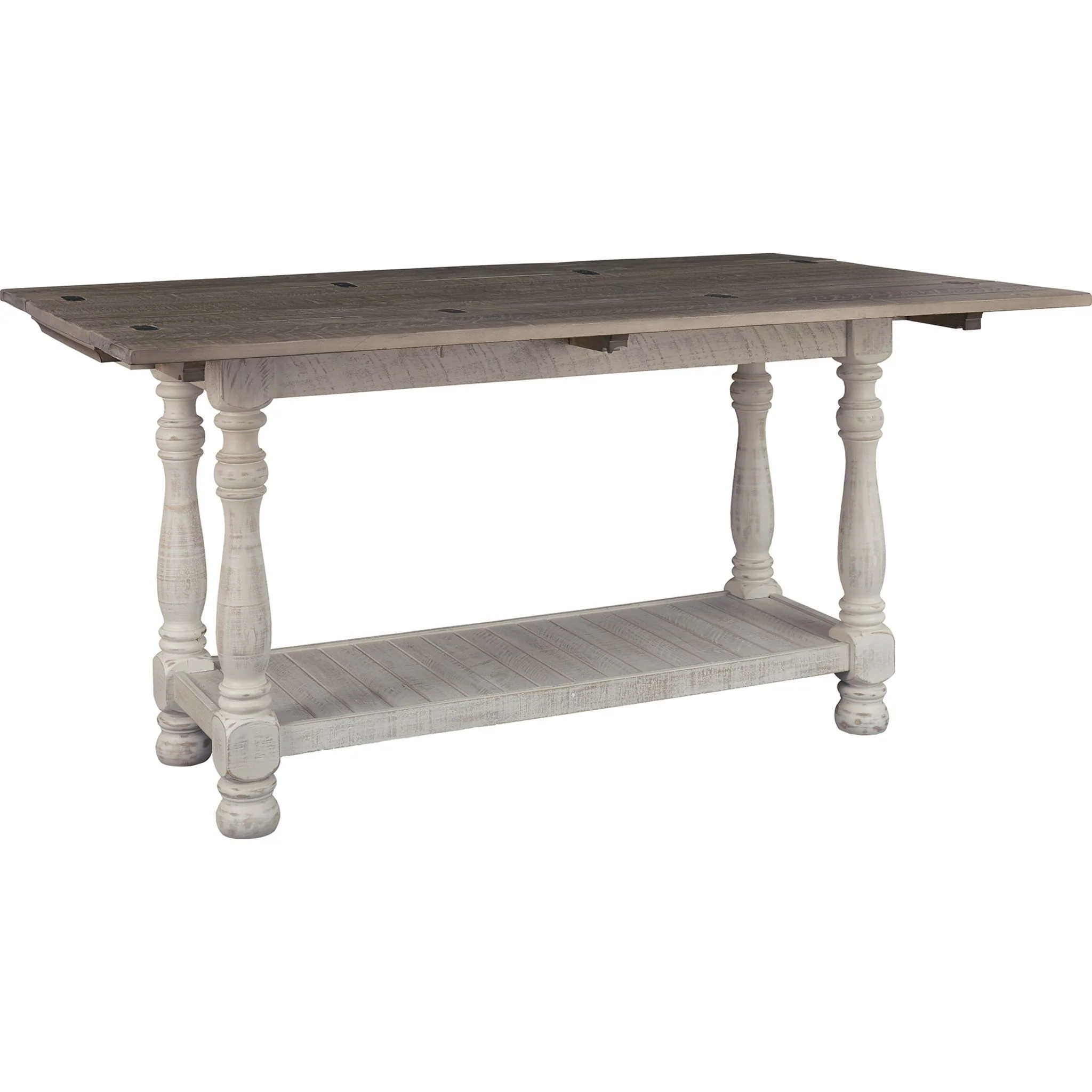 Havalance Sofa Table - Gray/White - Image 5