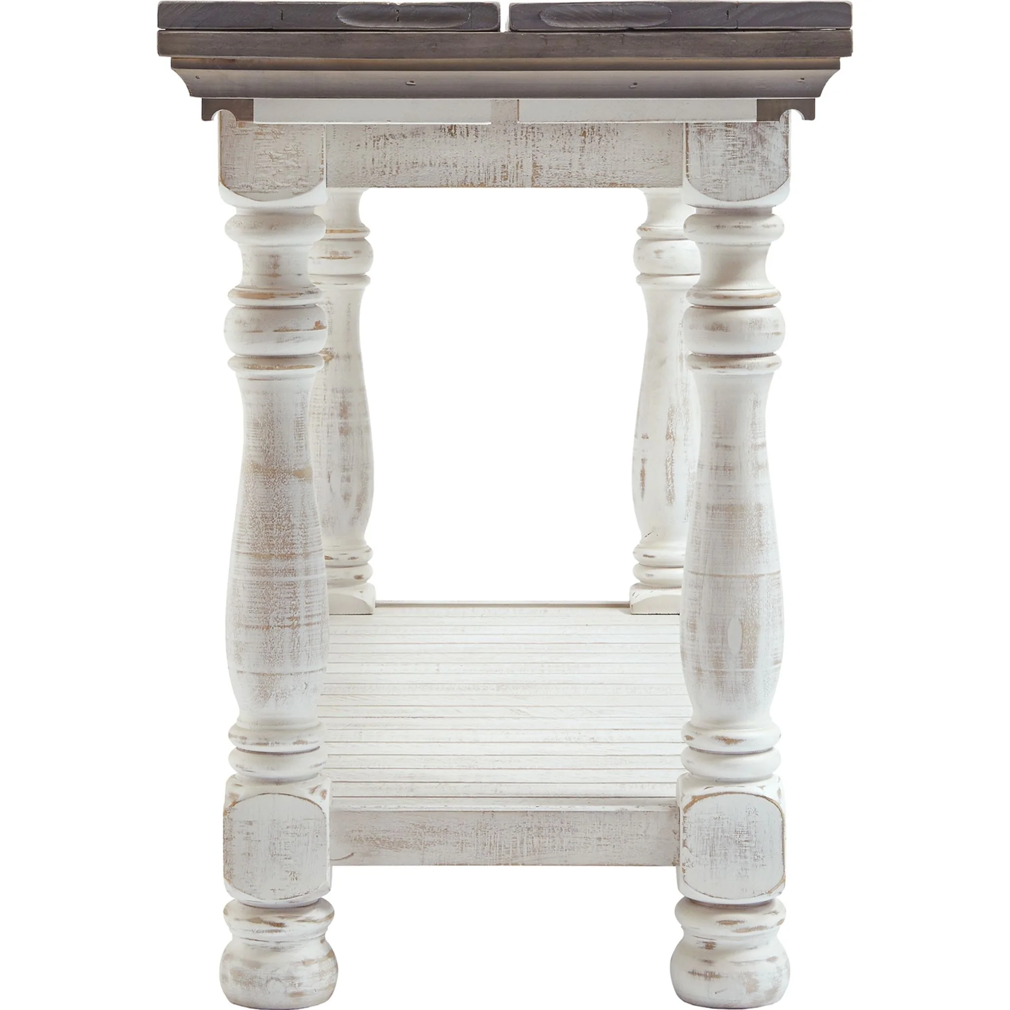 Havalance Sofa Table - Gray/White - Image 6