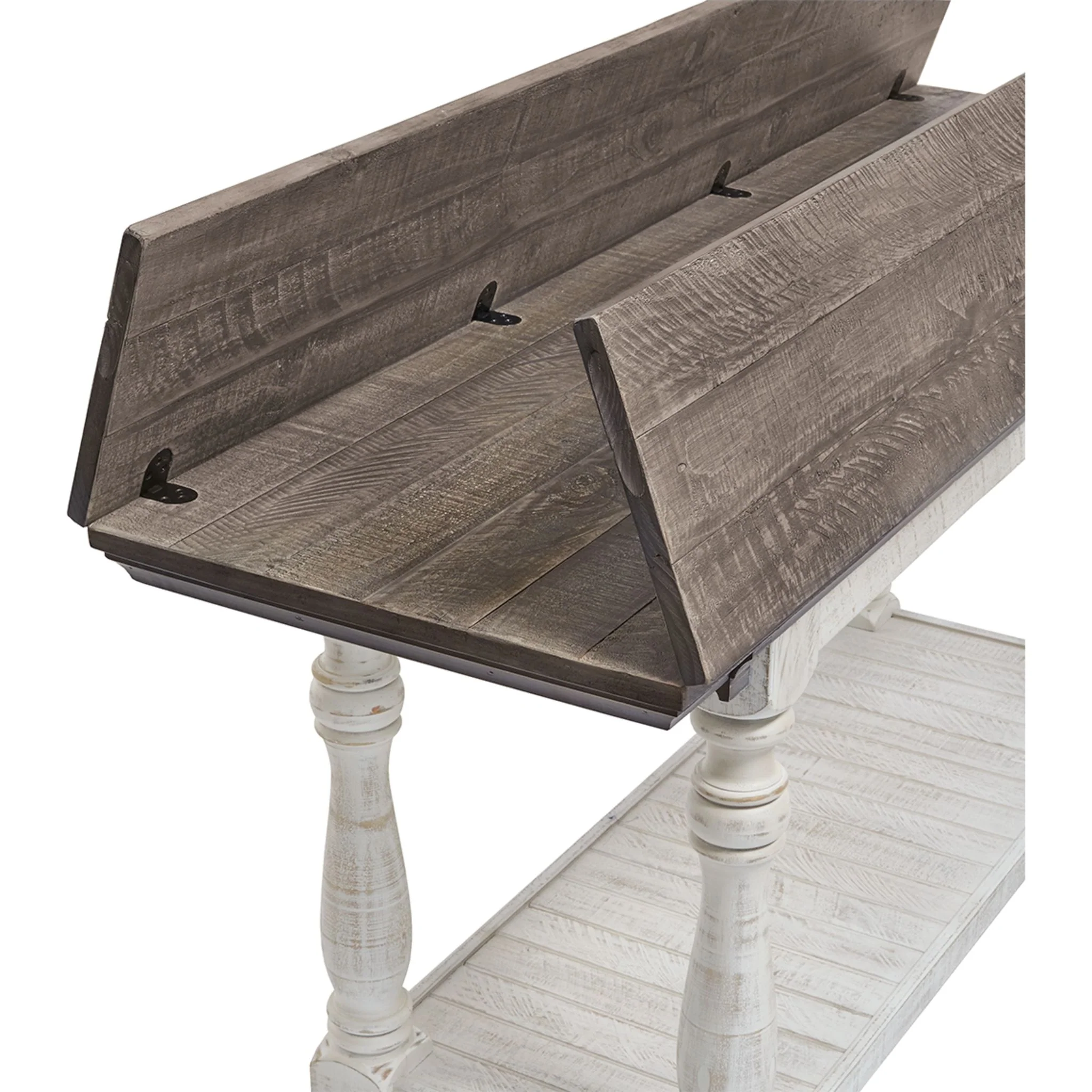 Havalance Sofa Table - Gray/White - Image 8