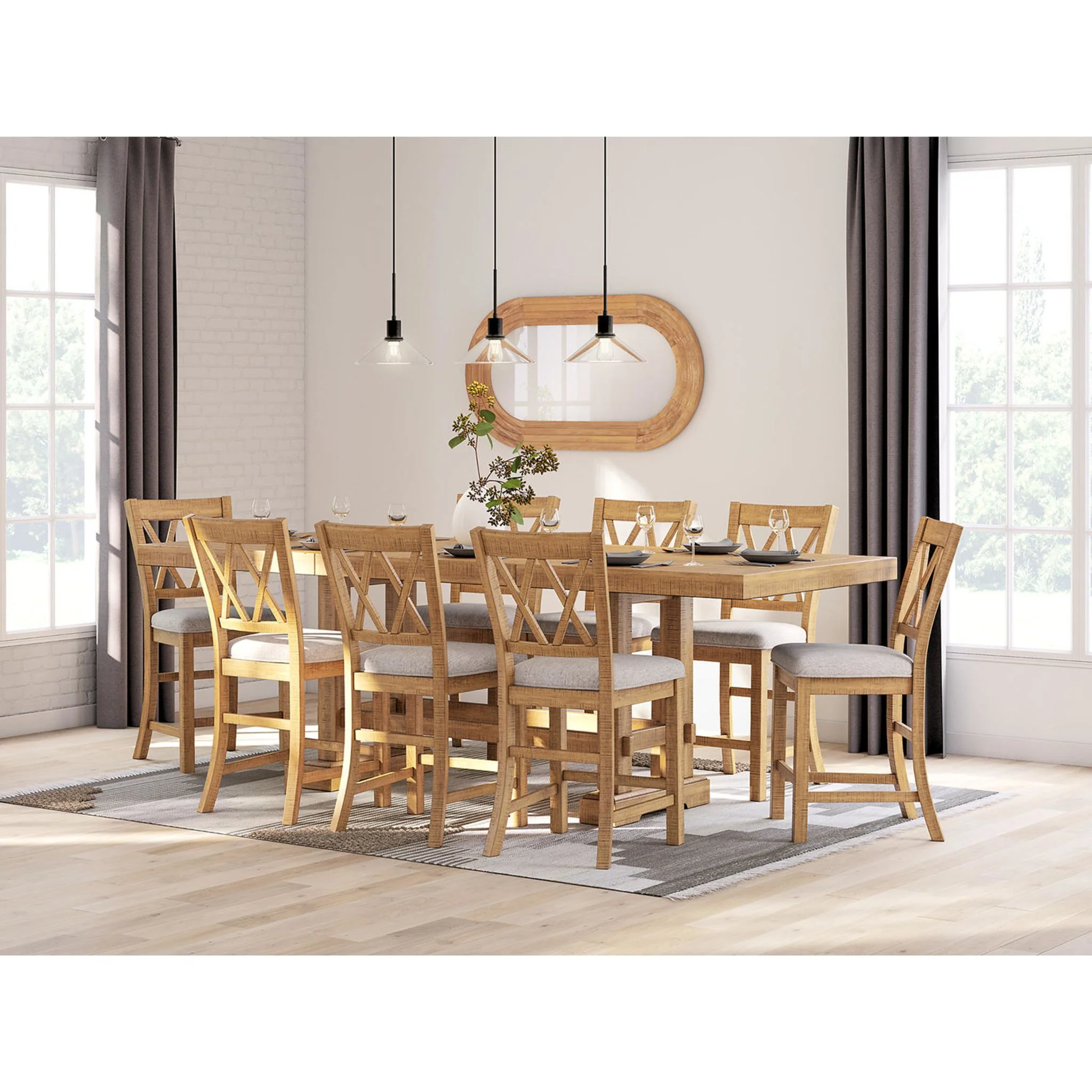 Havonplane Counter Dining Set - Image 110