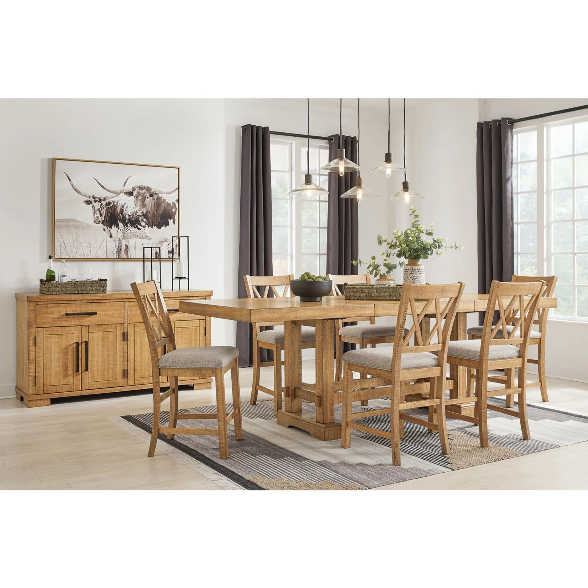 Havonplane Counter Dining Set - Image 60
