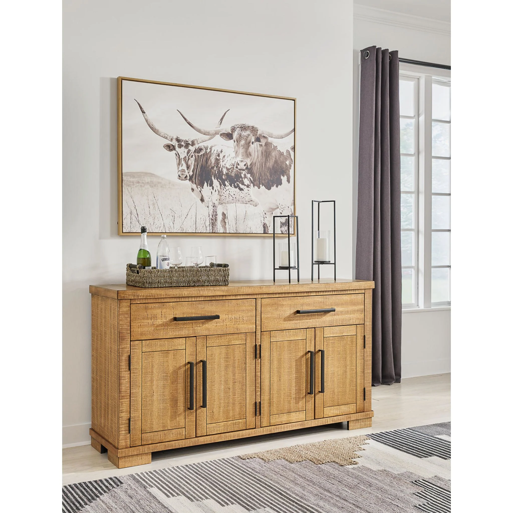 Havonplane Dining Server - Brown - (D773-60) - Image 2