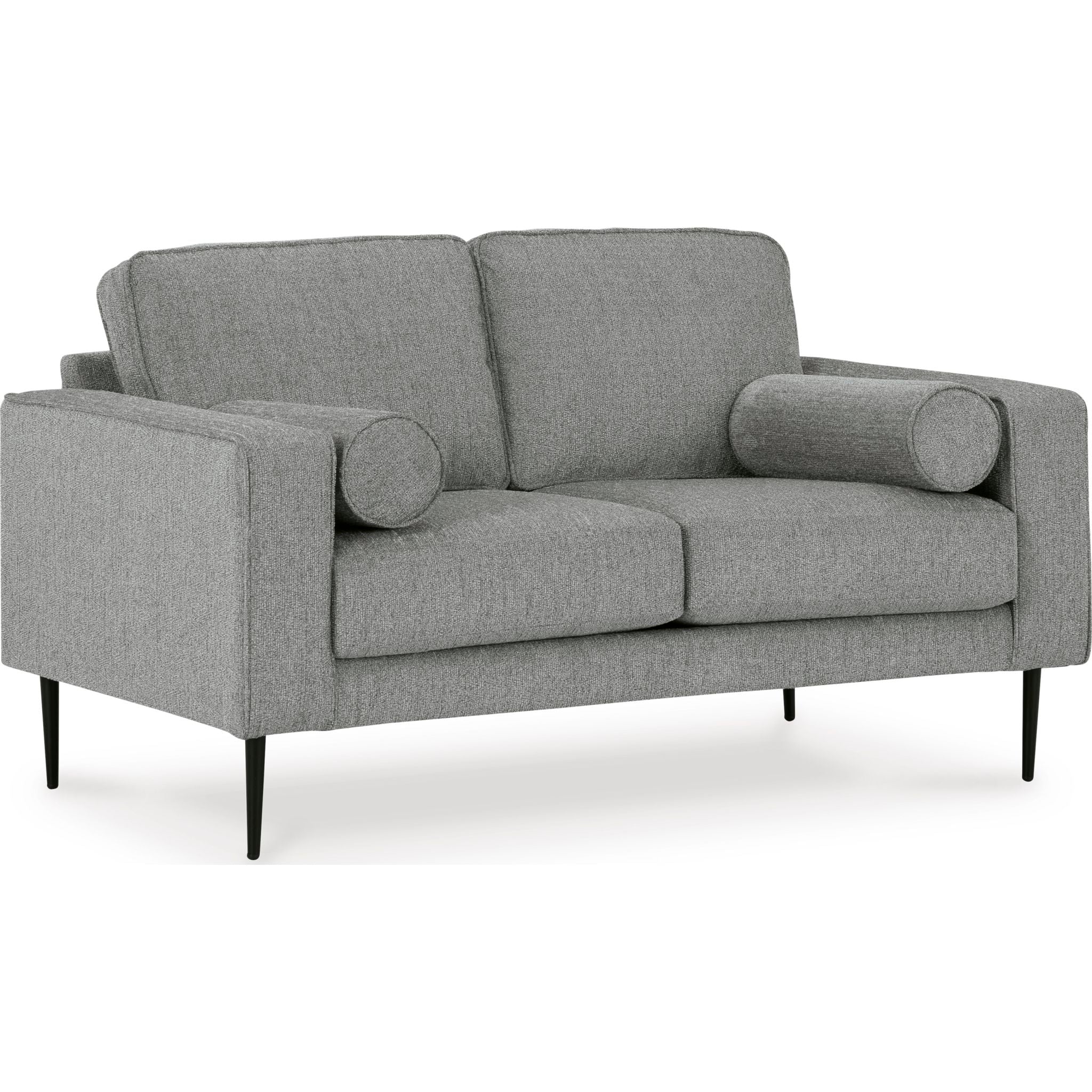 Hazela Loveseat - Charcoal - Image 3
